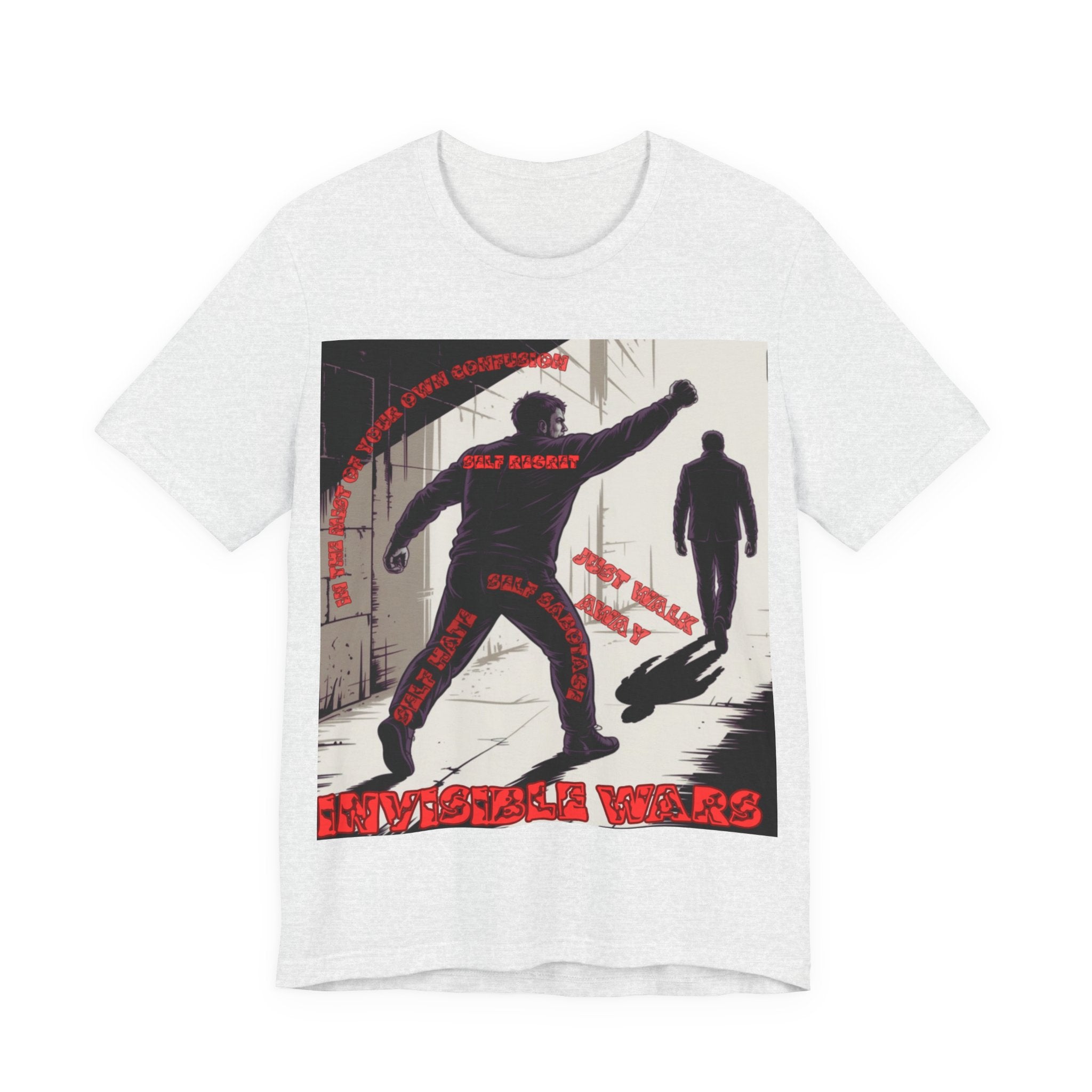 Men T‑Shirt- In the Mist Of Confusion