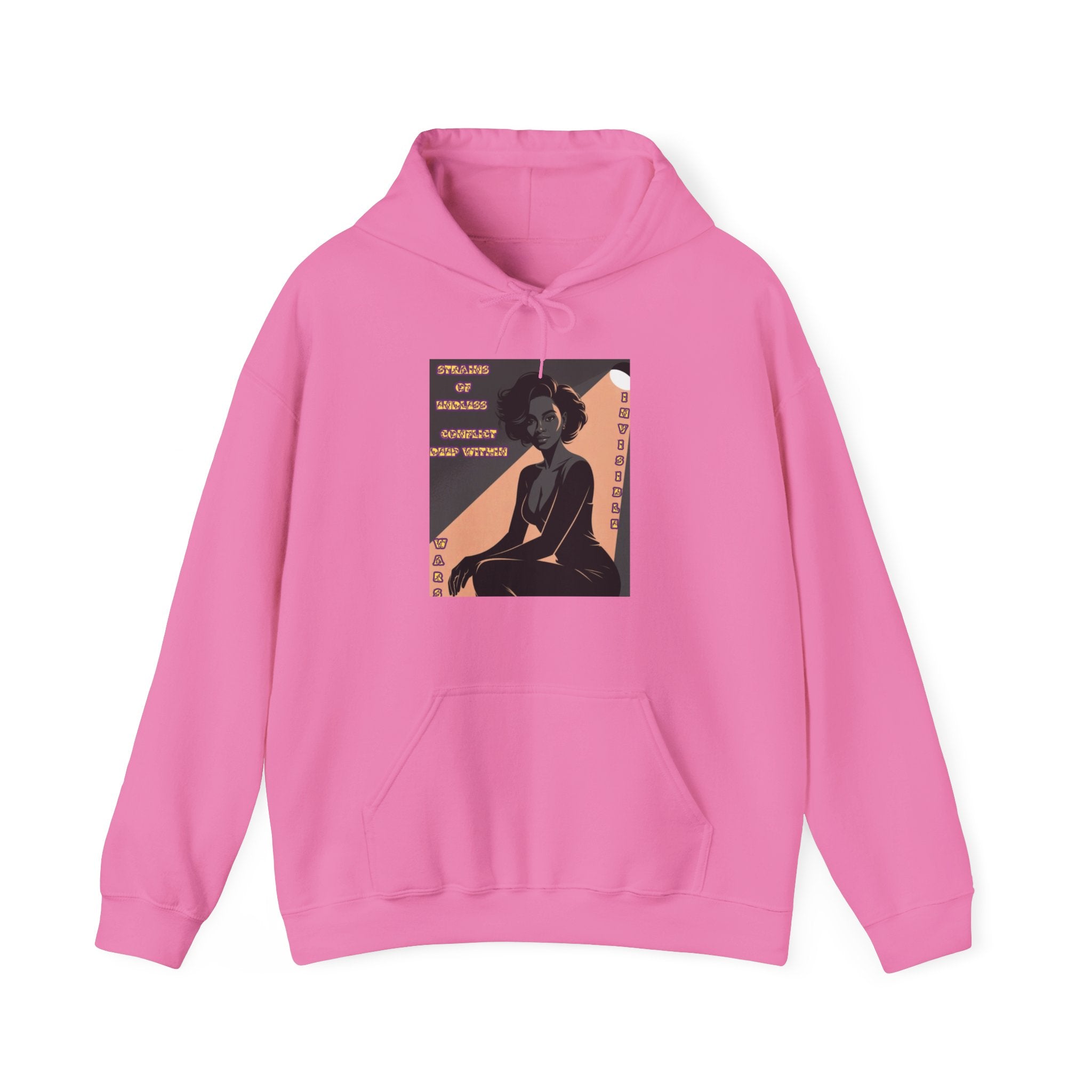 Women Hoodie- Strains of conflict Invisible Wars