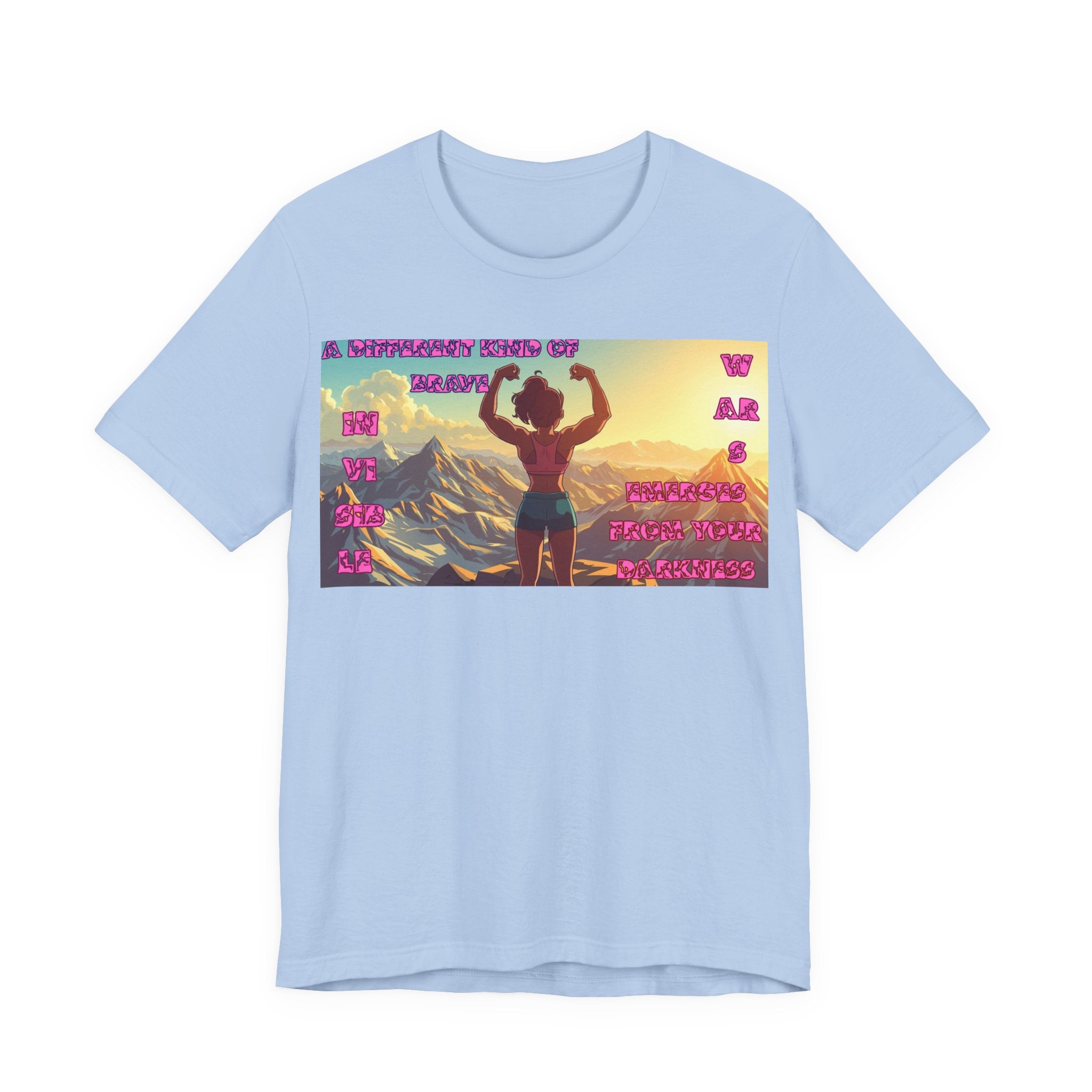 Women T-shirt —  A Different kinda Brave Emerges