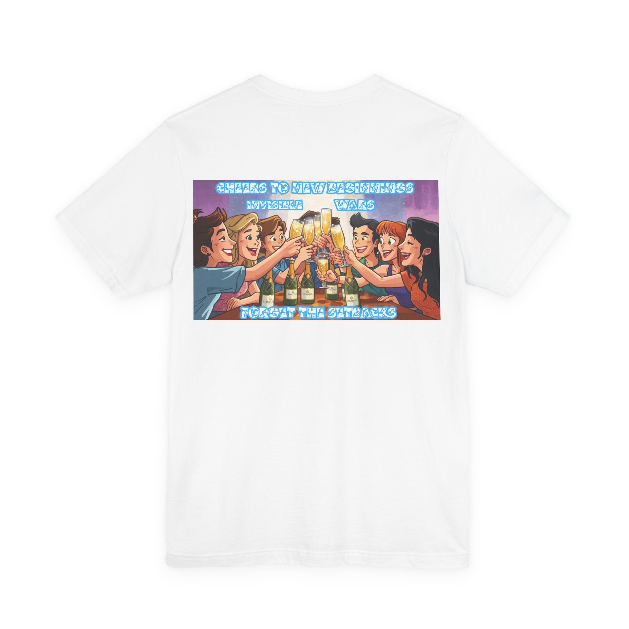 Women T-shirt - Cheers To New Beginnings