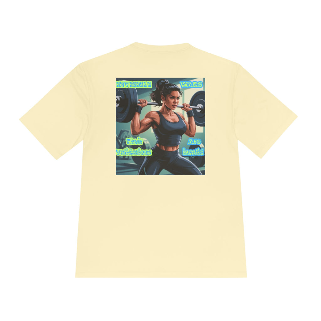 Women Fitness Graphic Shirt — The Vaildations are Invaild