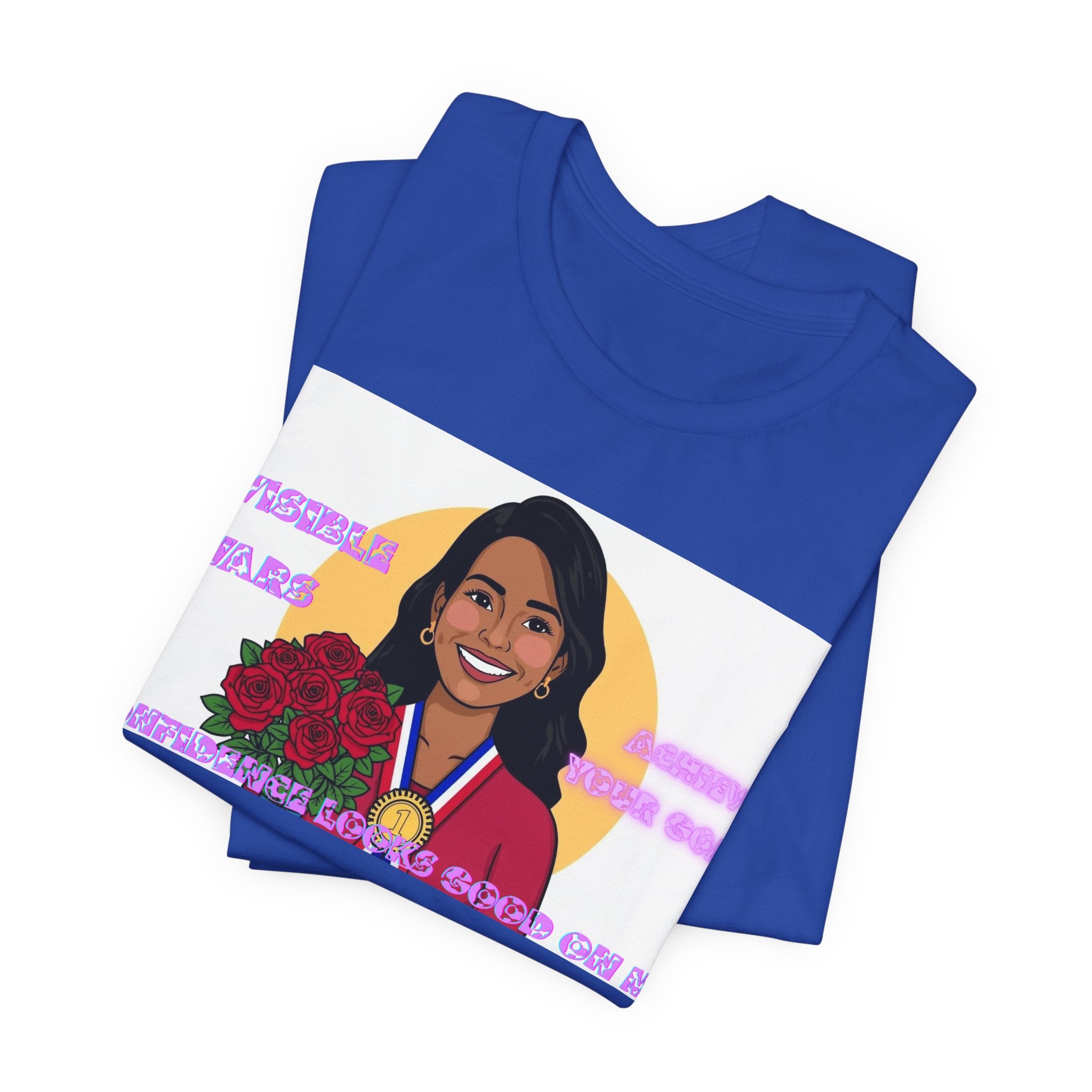 Women T-Shirt — Confidence looks good on me