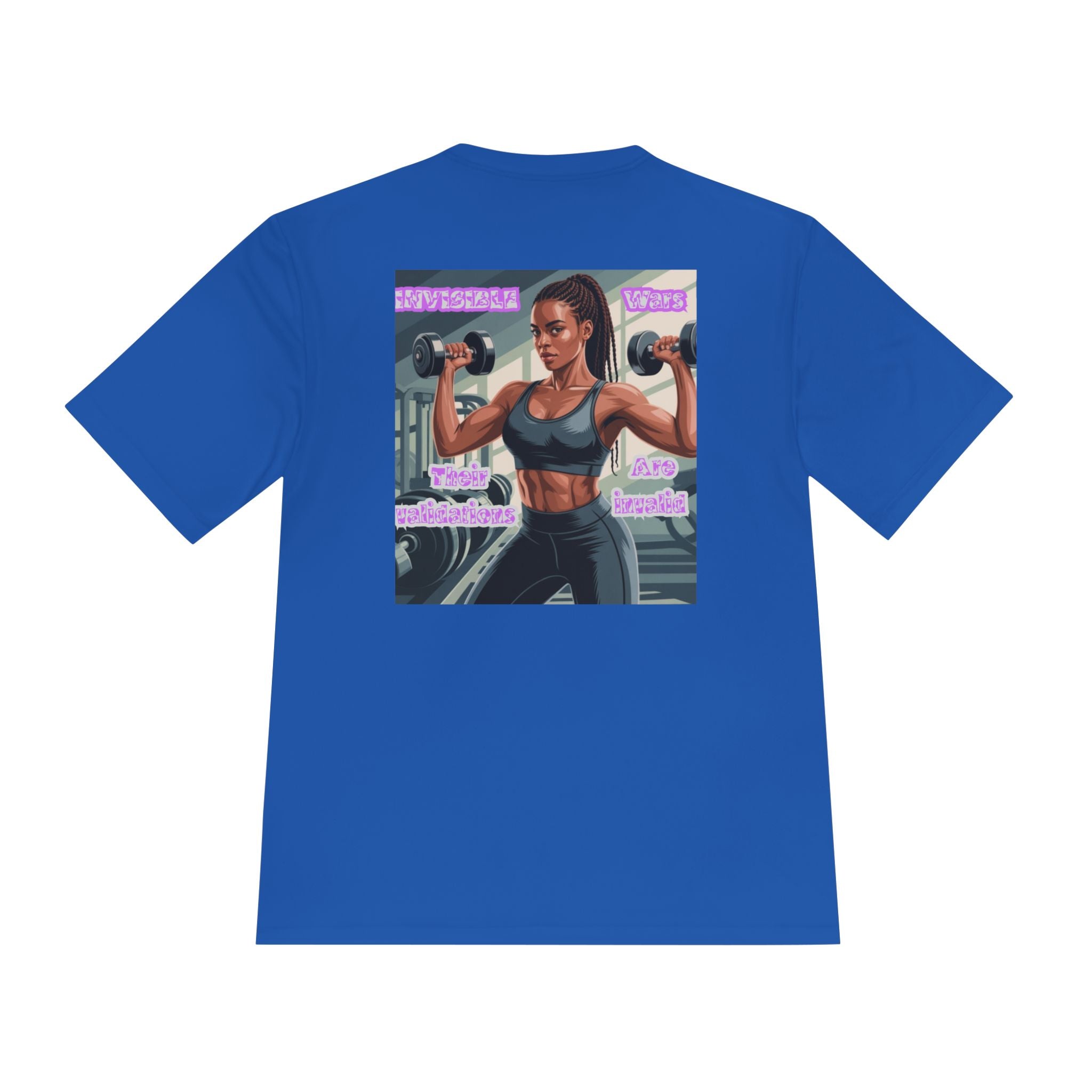 Women Fitness Graphic Shirt — The Vaildations are Invaild