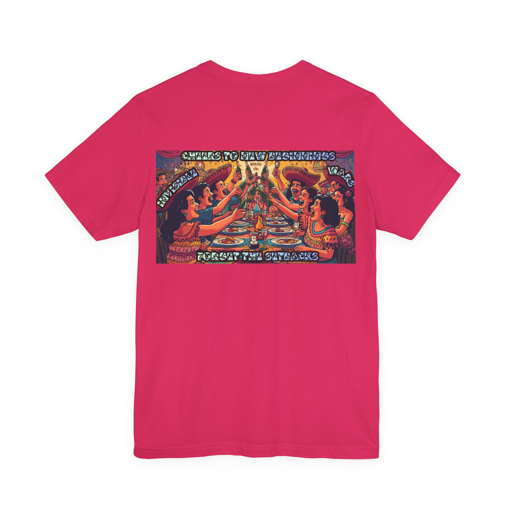 Women T-shirt - Cheers To New Beginnings