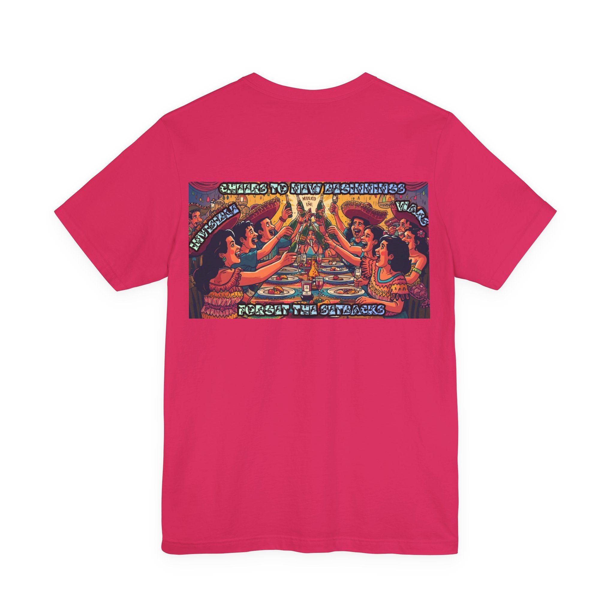 Women T-shirt - Cheers To New Beginnings