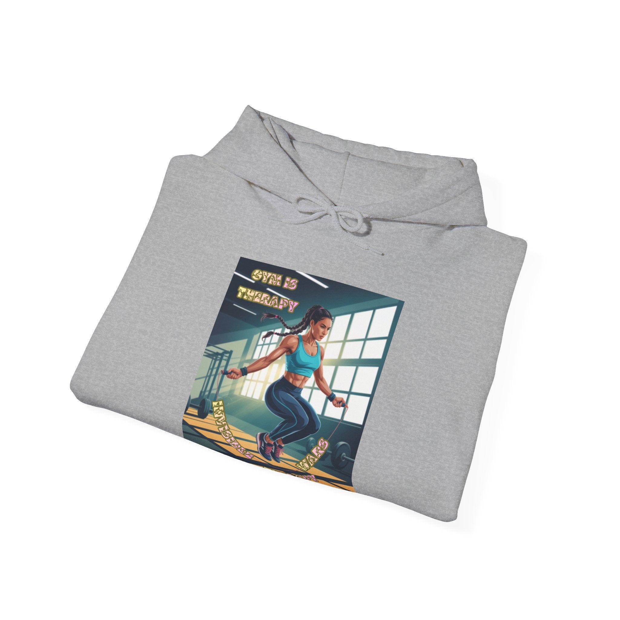 Women Hoodie — Gym is Therapy