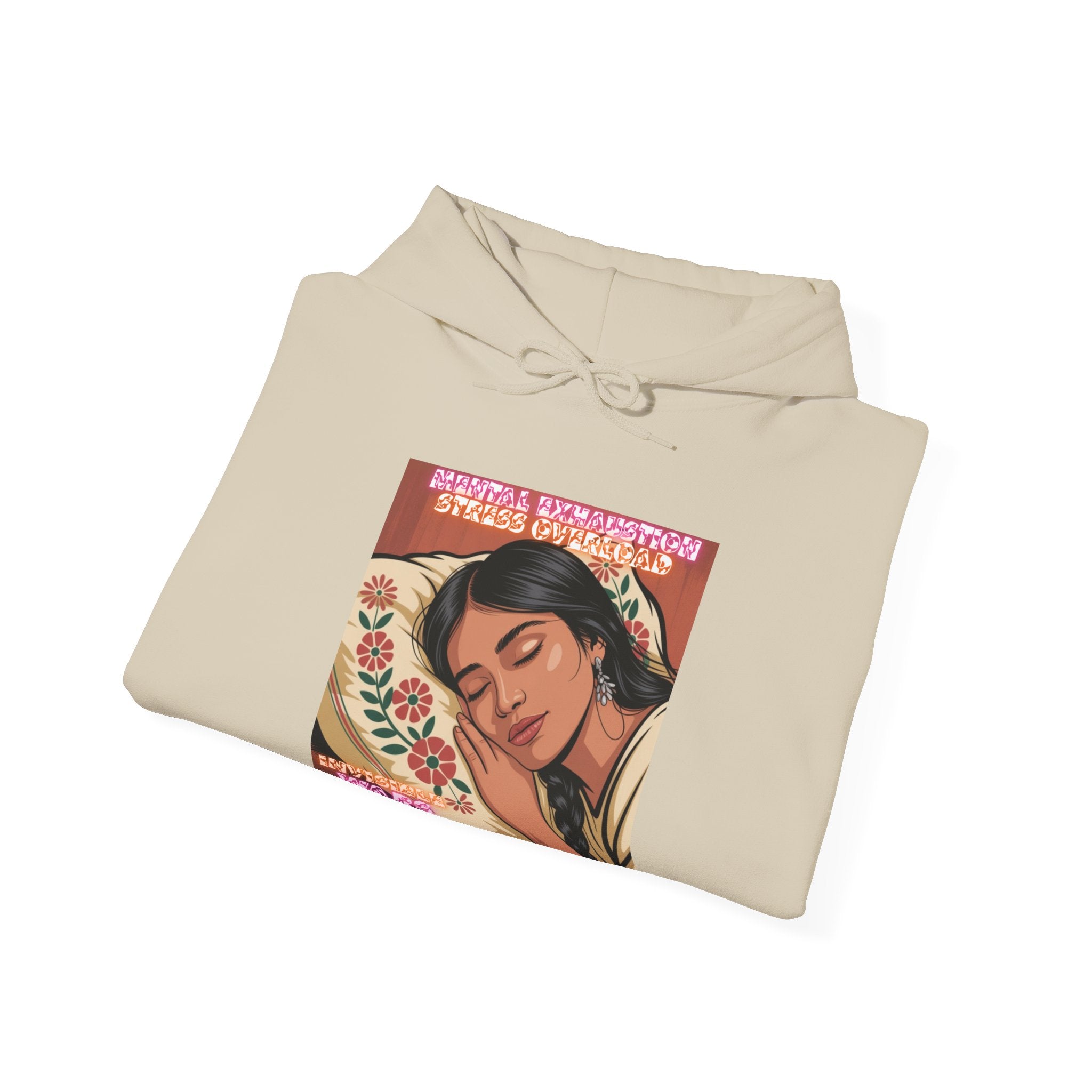 Women Hoodie- Mental Exhaustion Invisible Wars