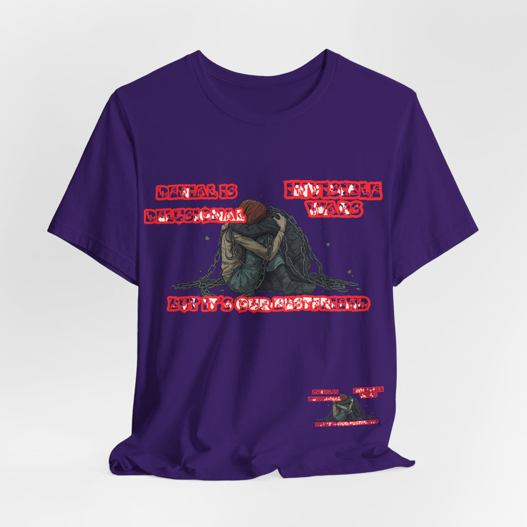 Women T-Shirt — 'Denial Is Delusional