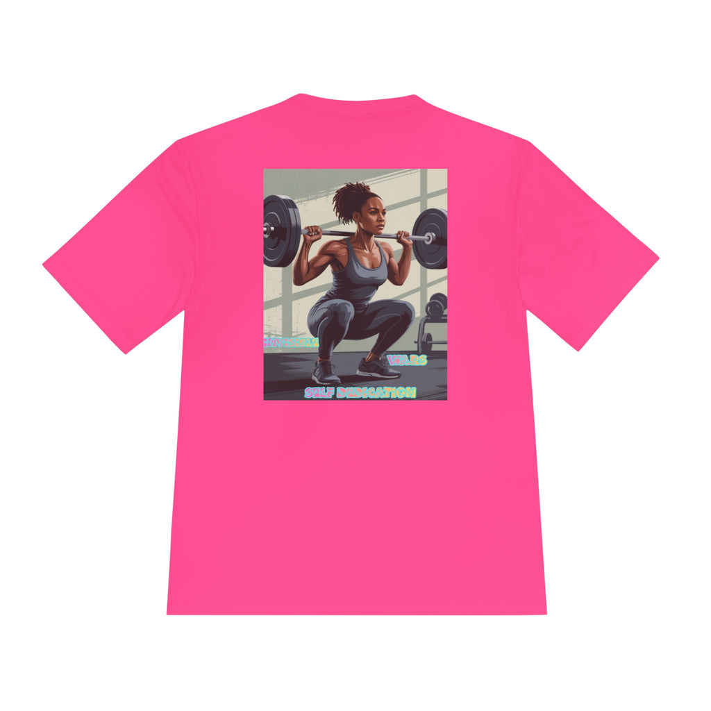 Women  Fitness Graphic Shirt — Self Dedication