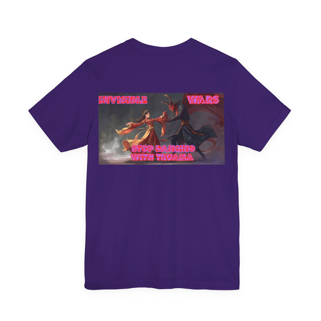 Women T-shirt  — Stop Dancing with Truama