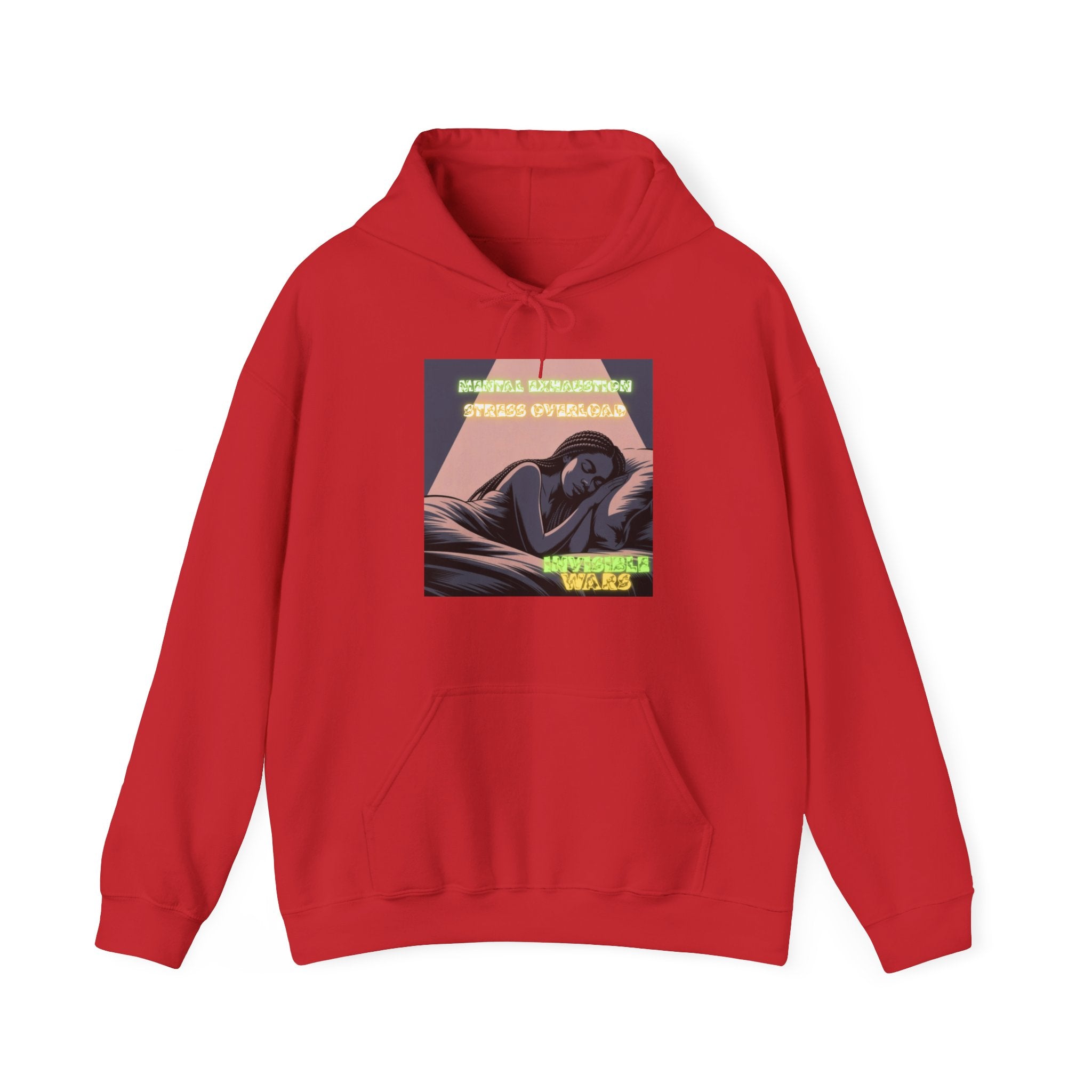 Women Hoodie-Mental Exhaustion Invisible Wars