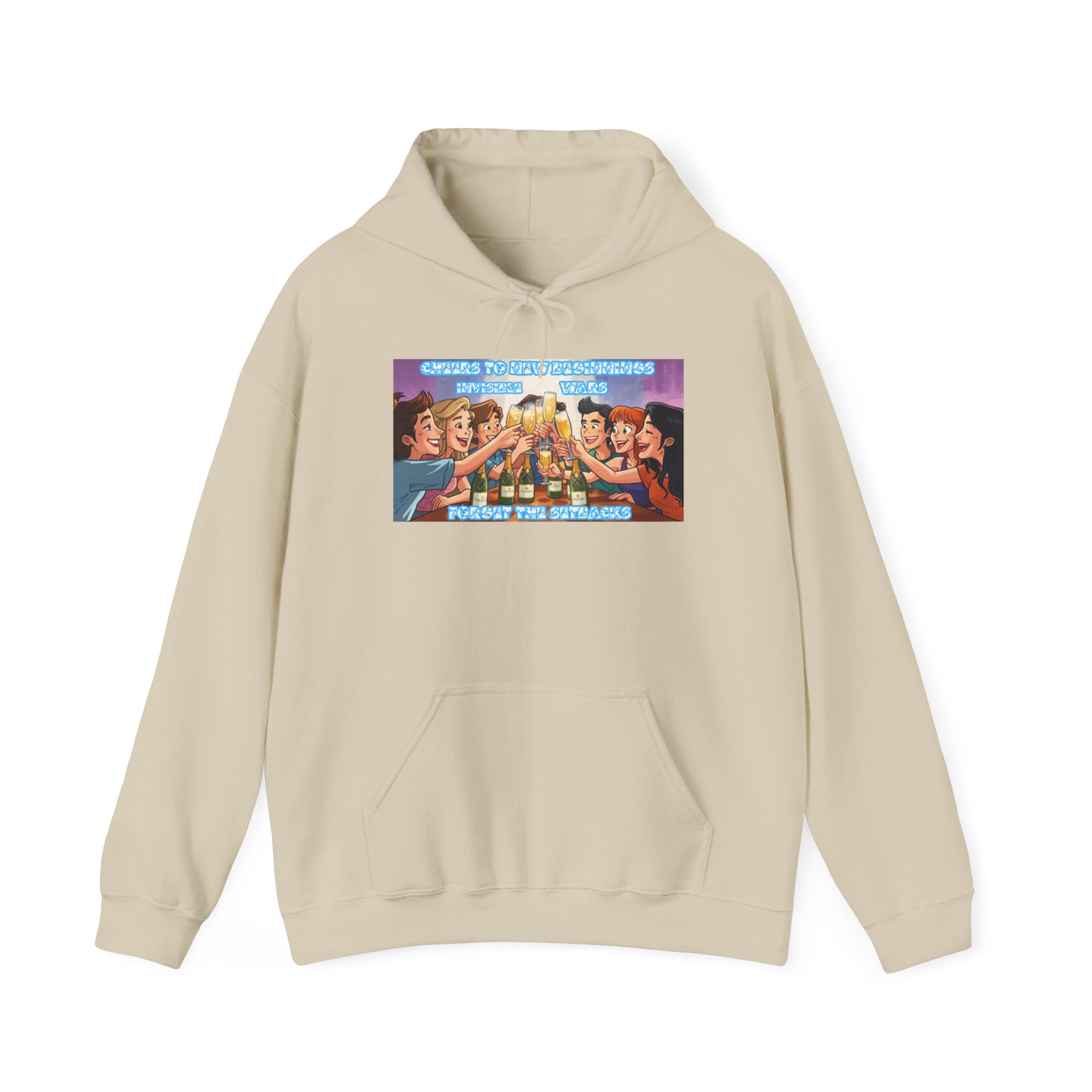 Women Hoodie —Cheers to New Beginnings