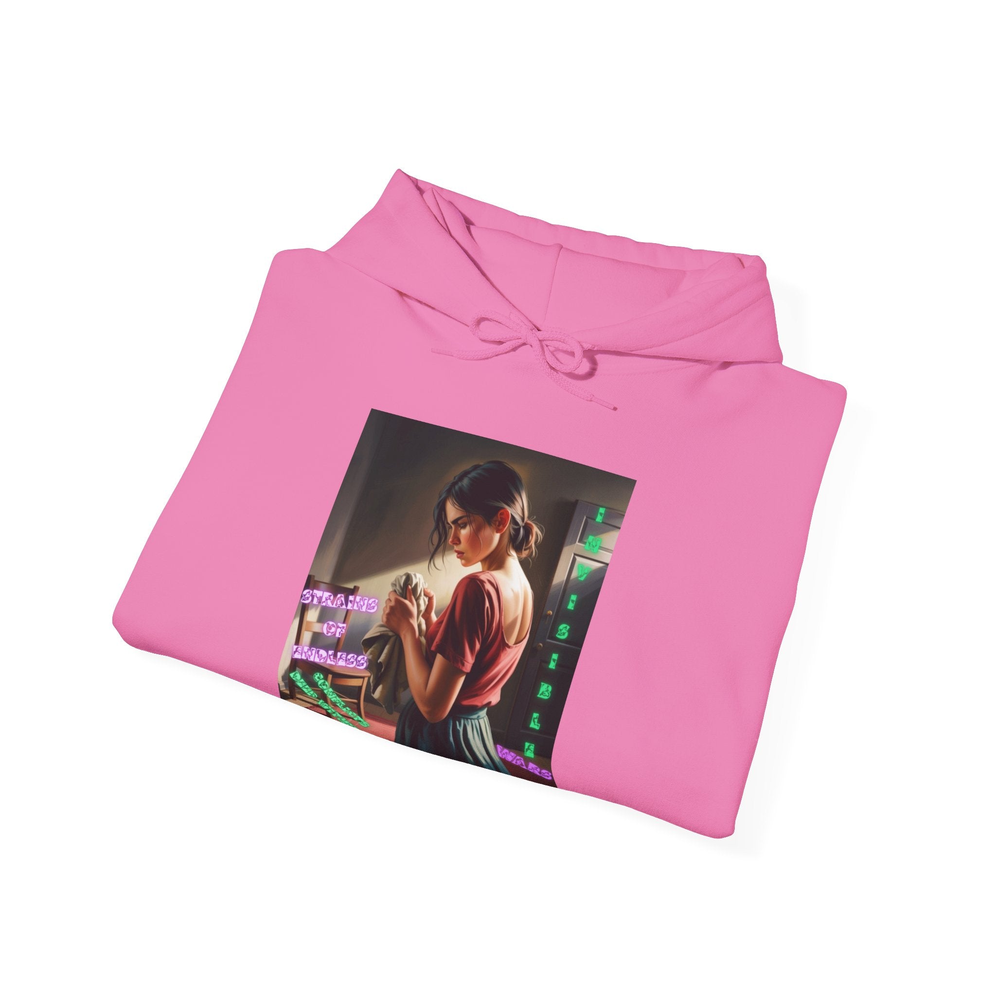 Women Hoodie-  Strains of conflict Invisible Wars