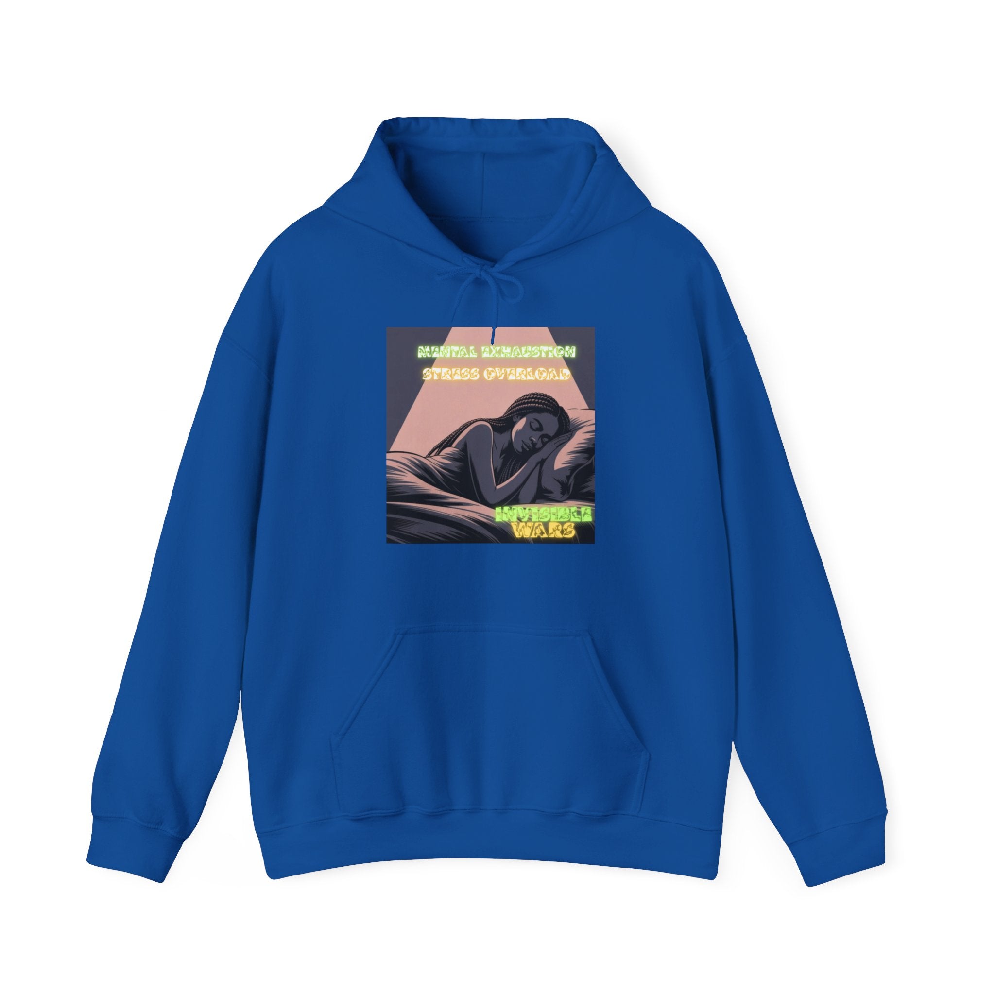 Women Hoodie-Mental Exhaustion Invisible Wars