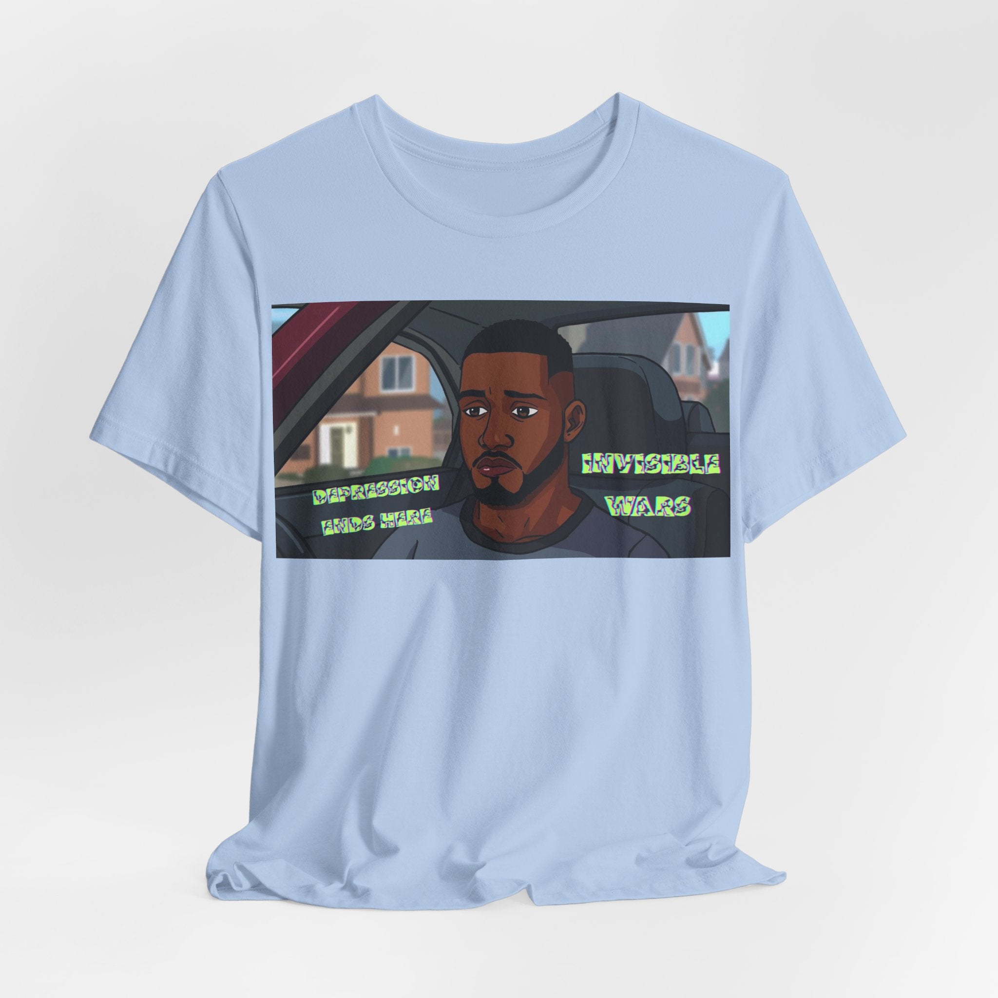 Men  T-Shirt — Depression Ends Here