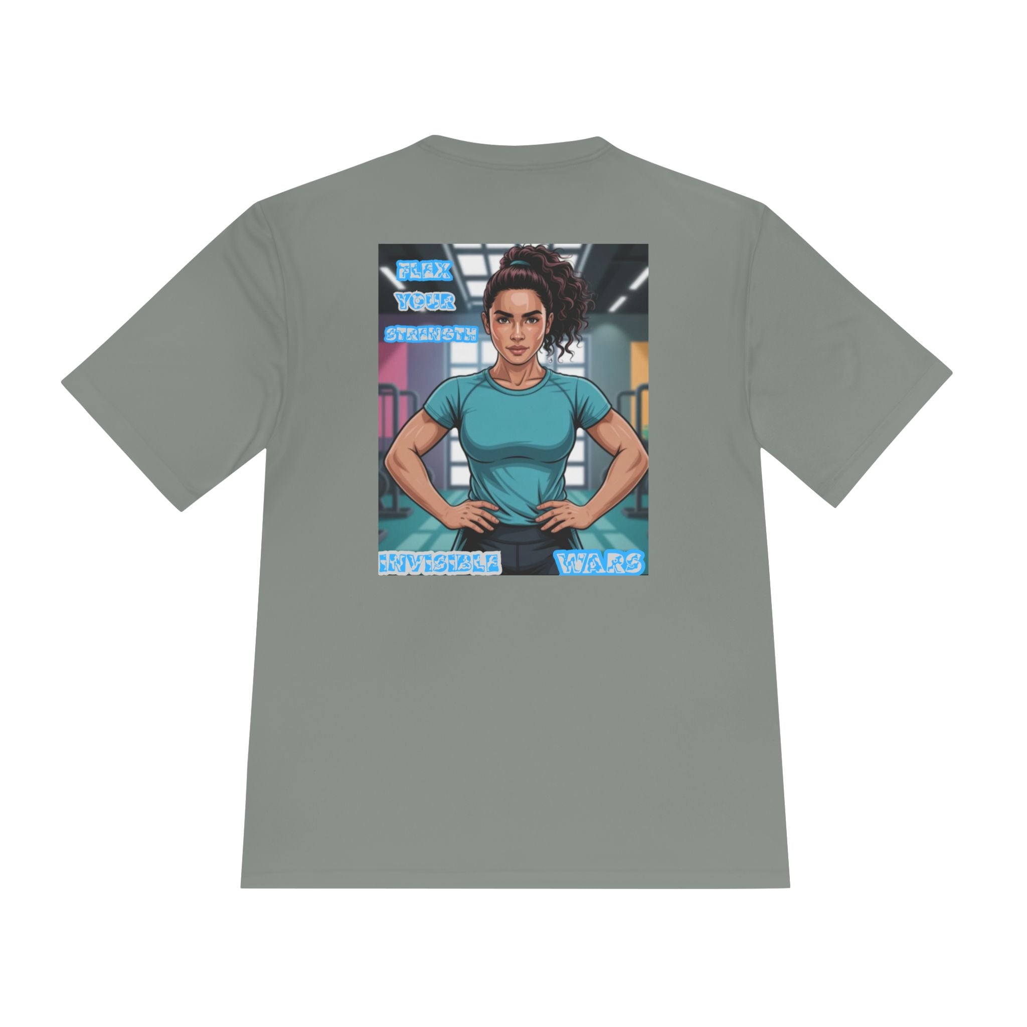 Women Fitness Graphic Shirt — Flex Your Strength