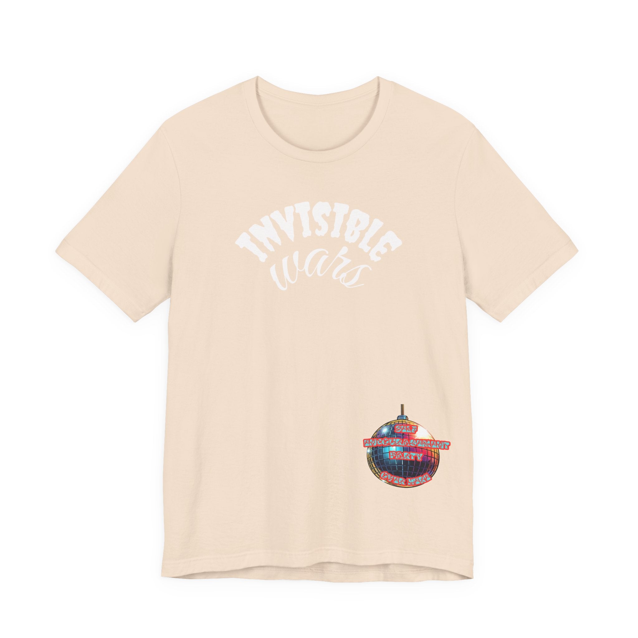 Women Invisible Wars T-Shirt — Encouragement Party Disco Ball
