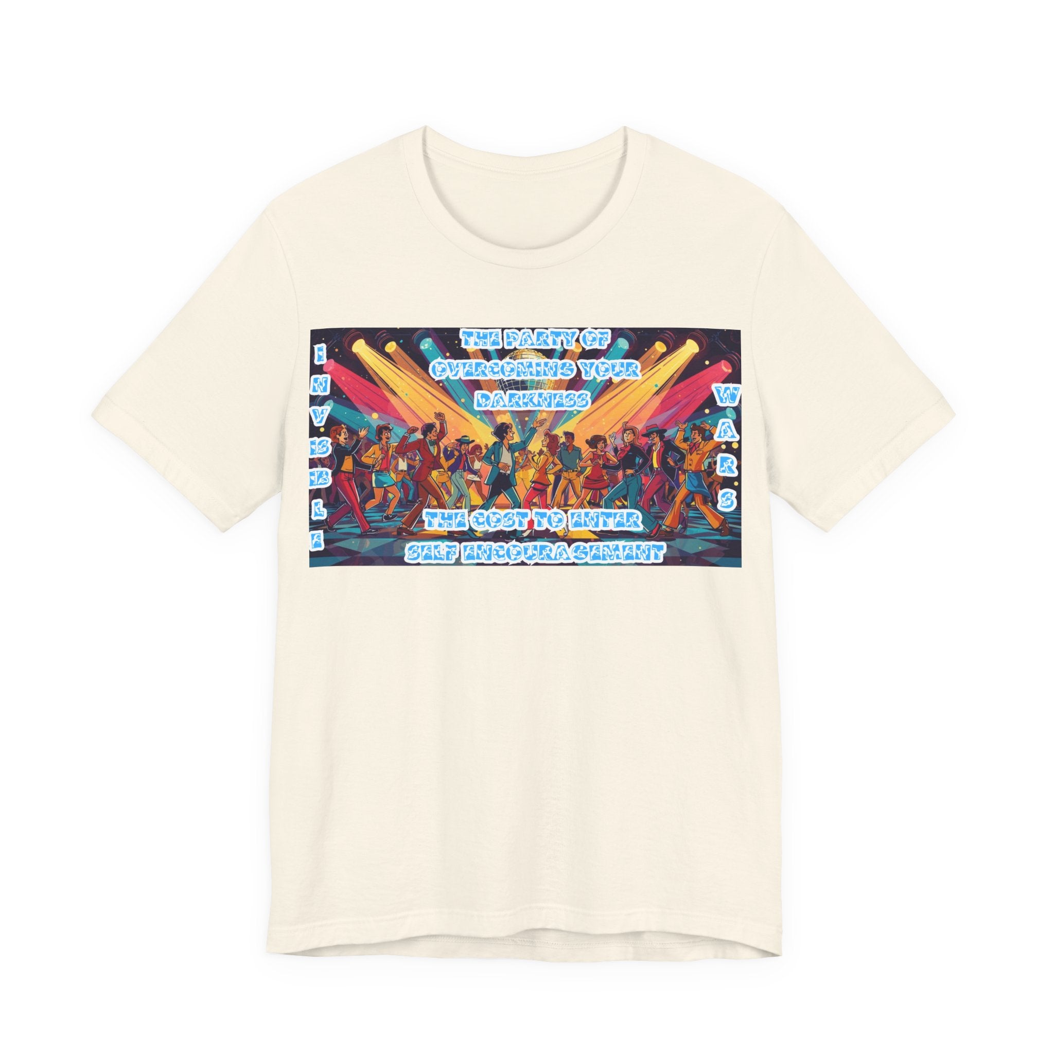 Men T-Shirt – The Party of Overcoming Your Darkness