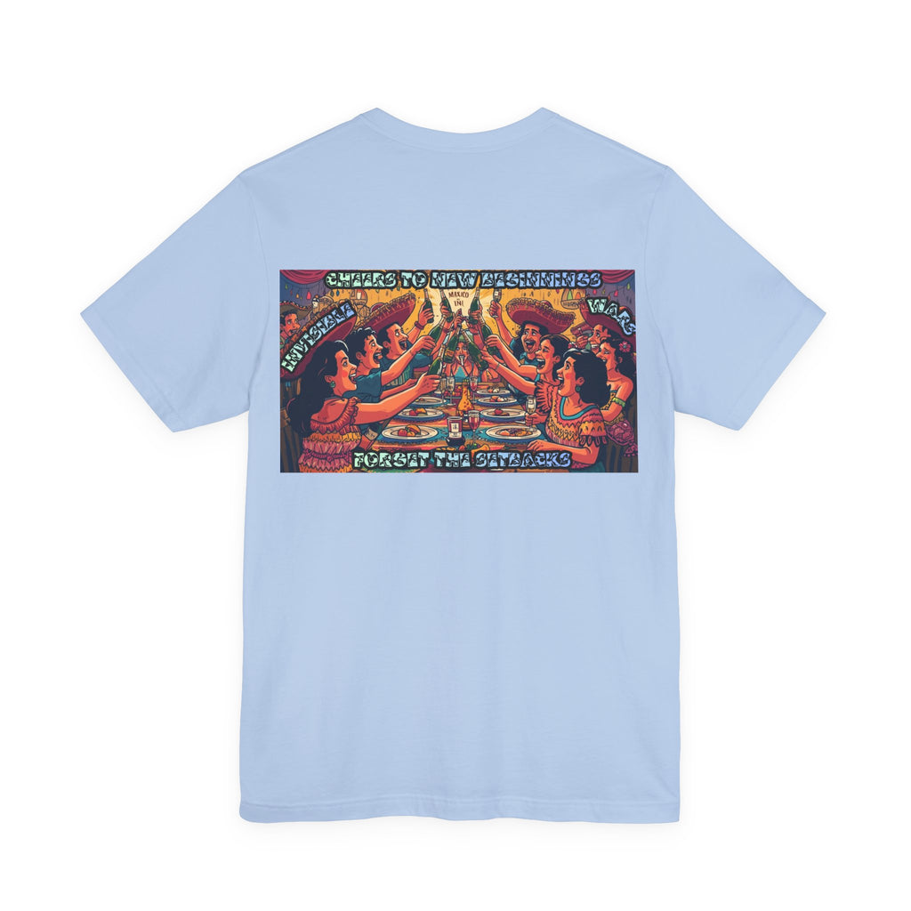 Women T-shirt - Cheers To New Beginnings