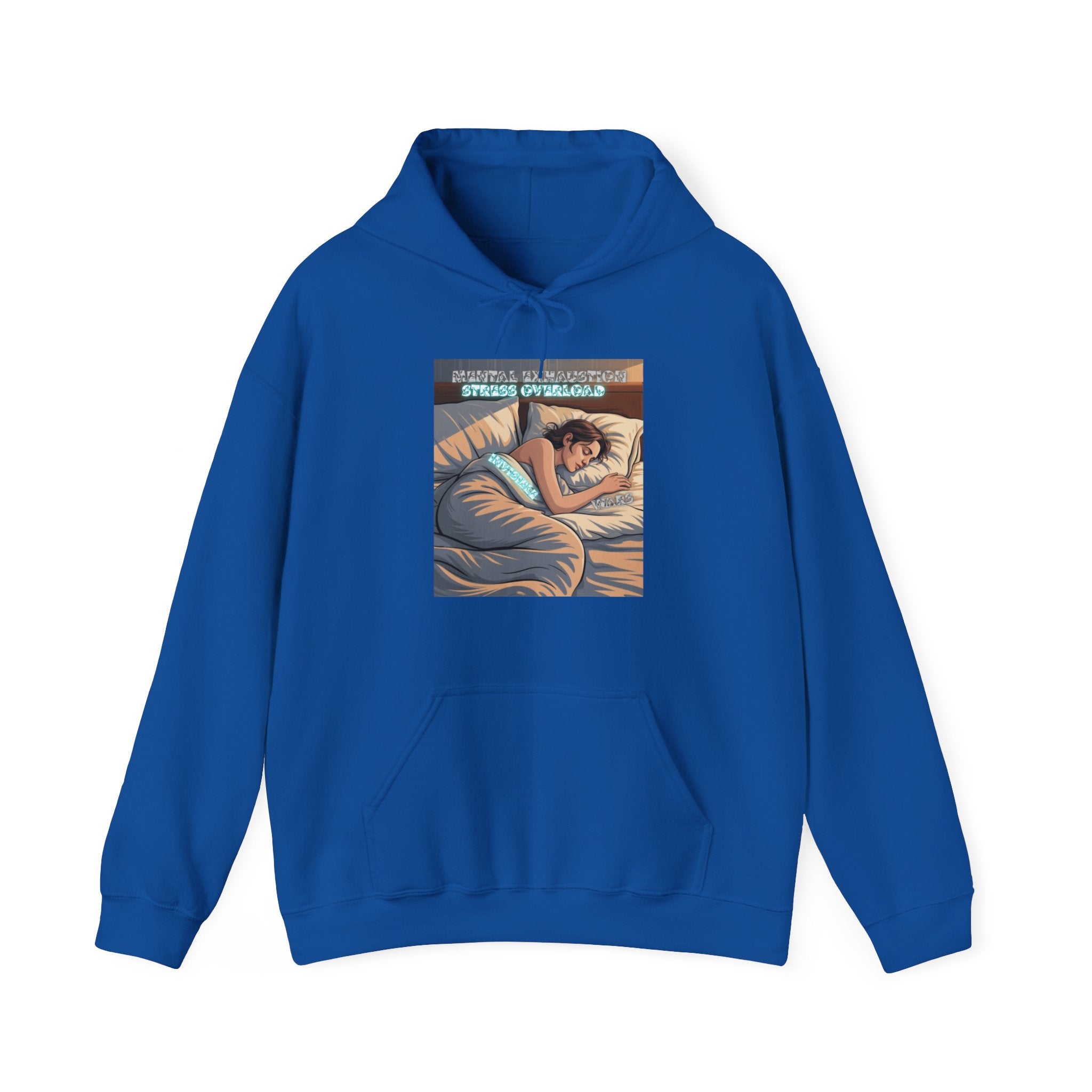 Women Hoodie-Mental Exhaustion Invisible Wars