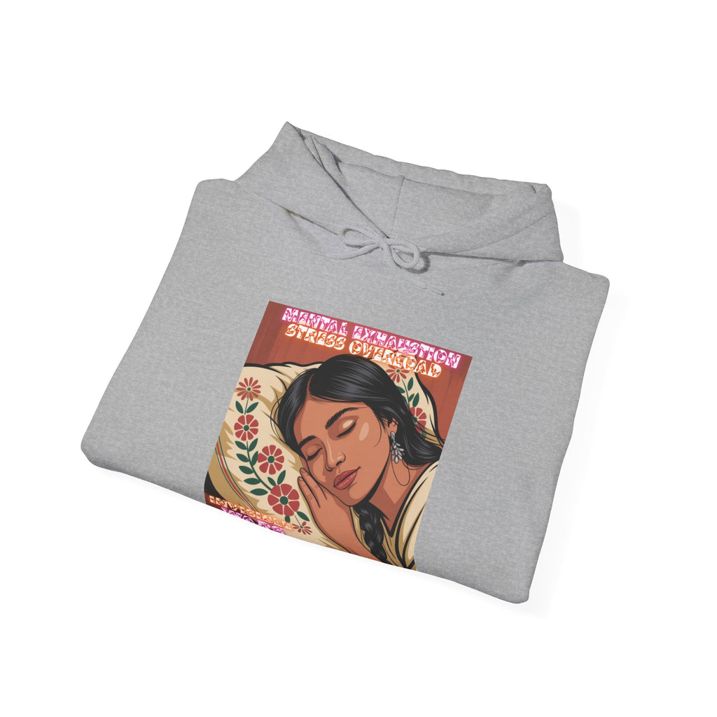 Women Hoodie- Mental Exhaustion Invisible Wars