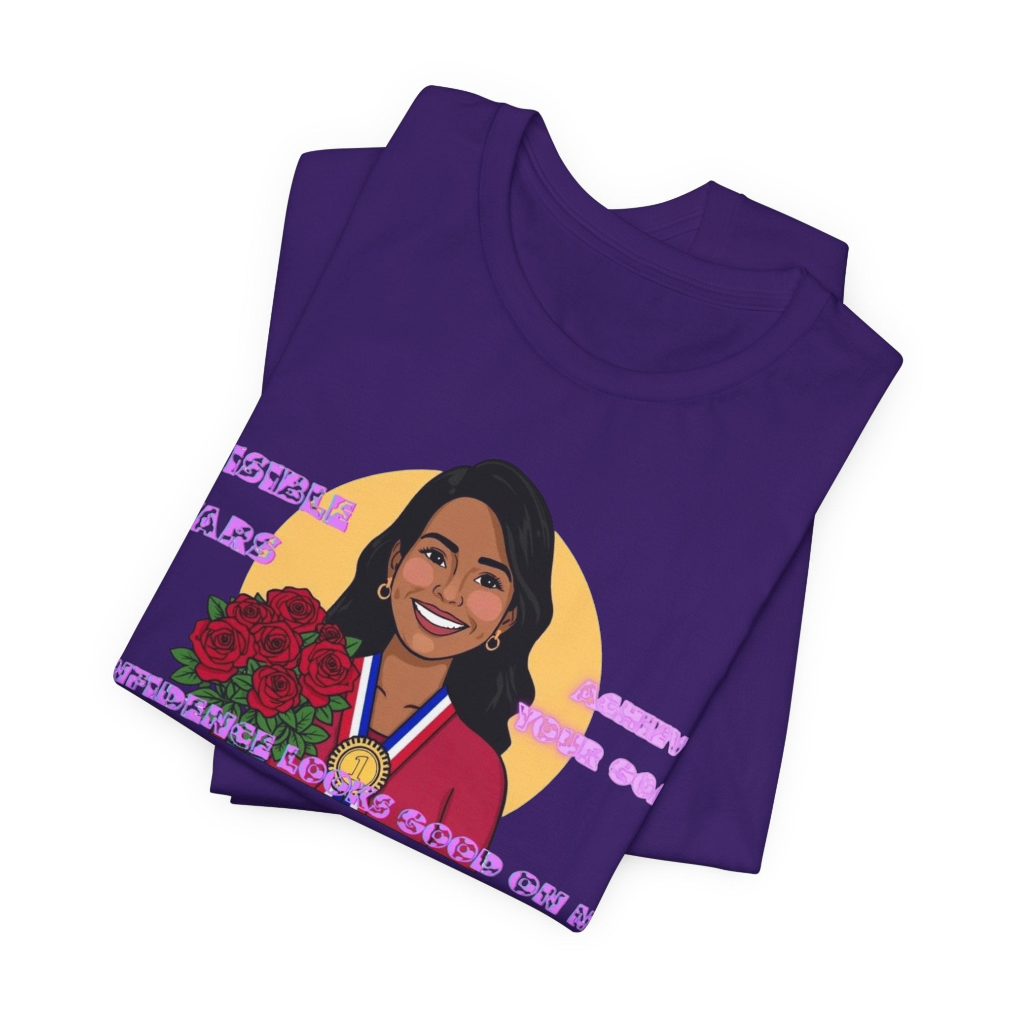 Women T-Shirt — Confidence looks good on me