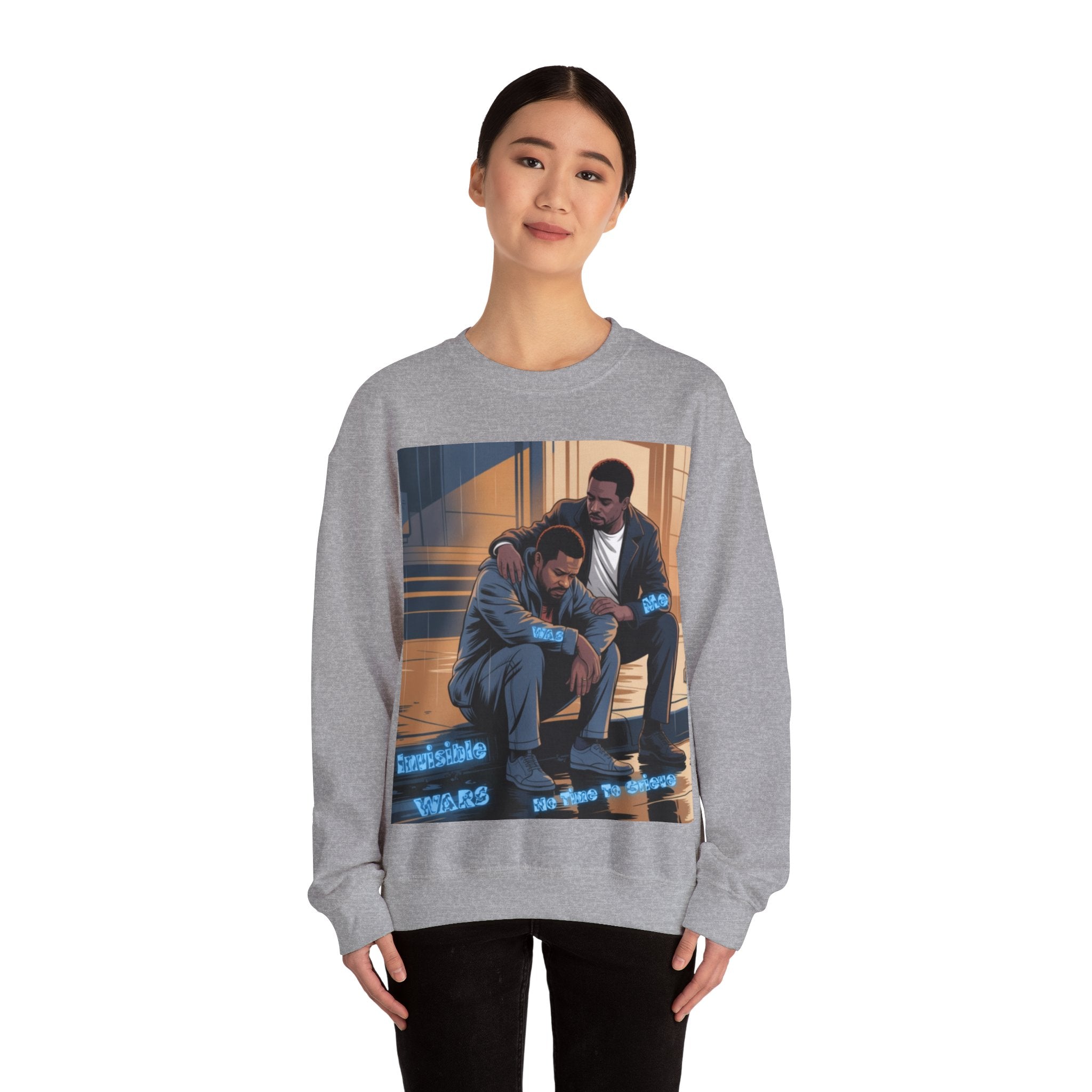 Men CrewNeck - No Time to Grieve