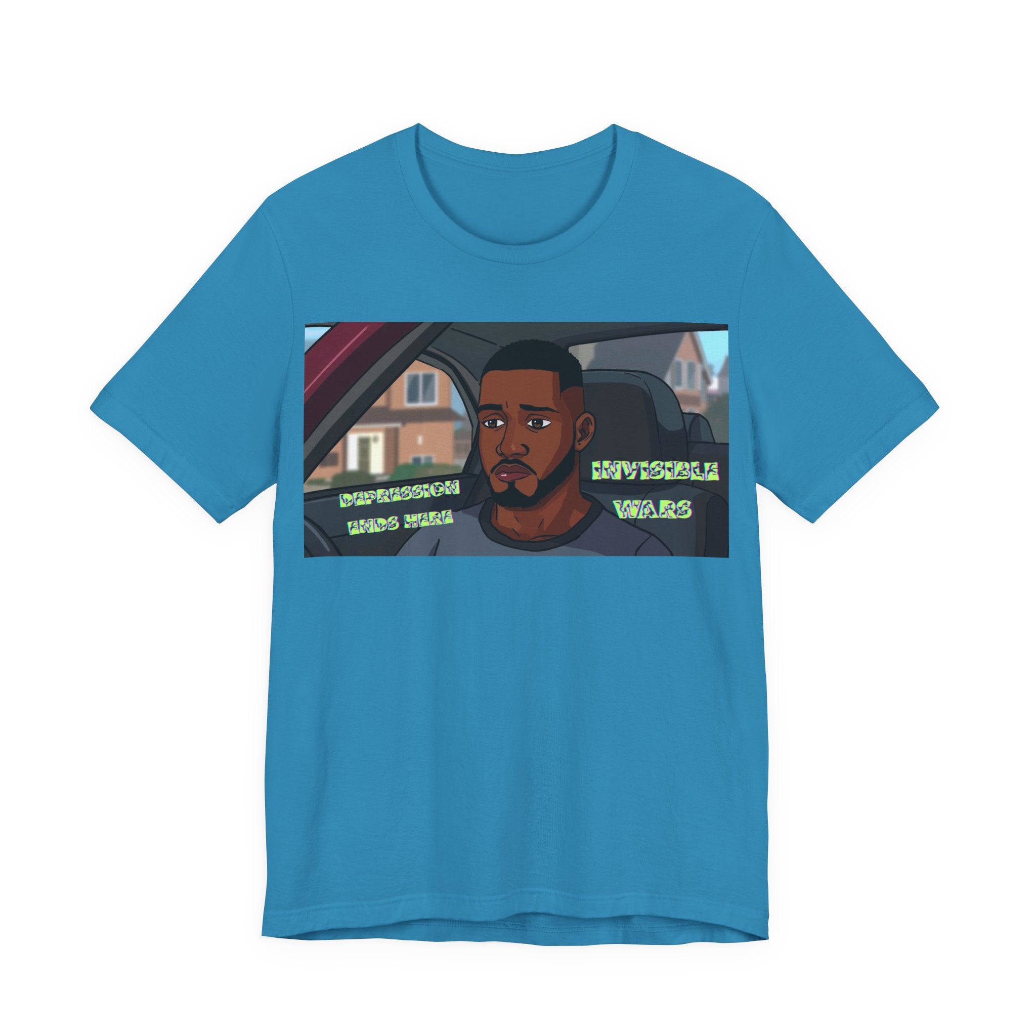 Men  T-Shirt — Depression Ends Here