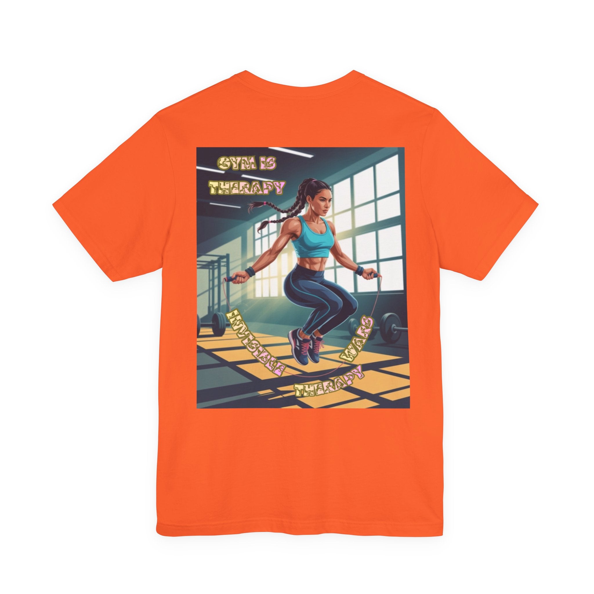 Women T-shirt — Gym is Therapy