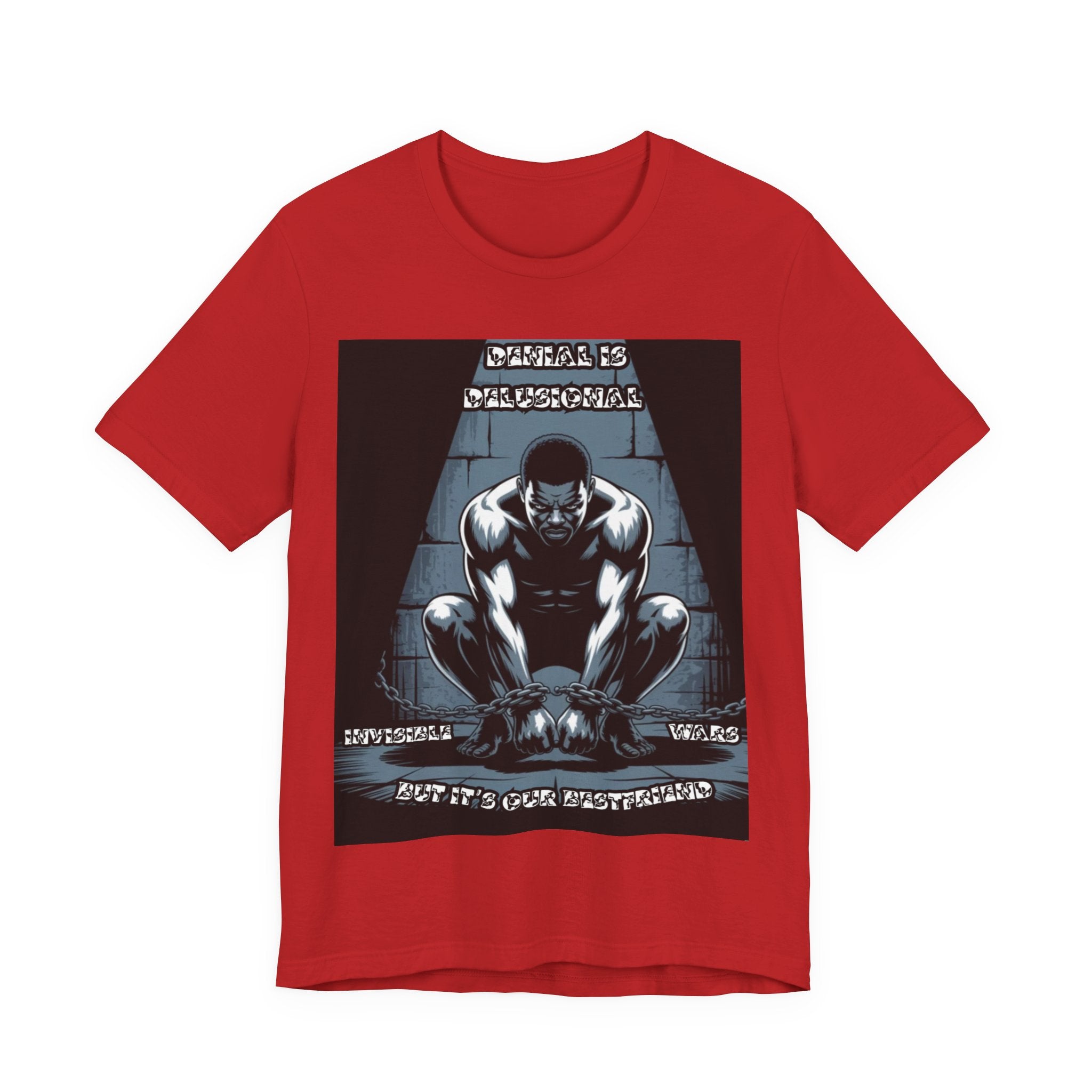 Men T-Shirt – -Denial is Delusional