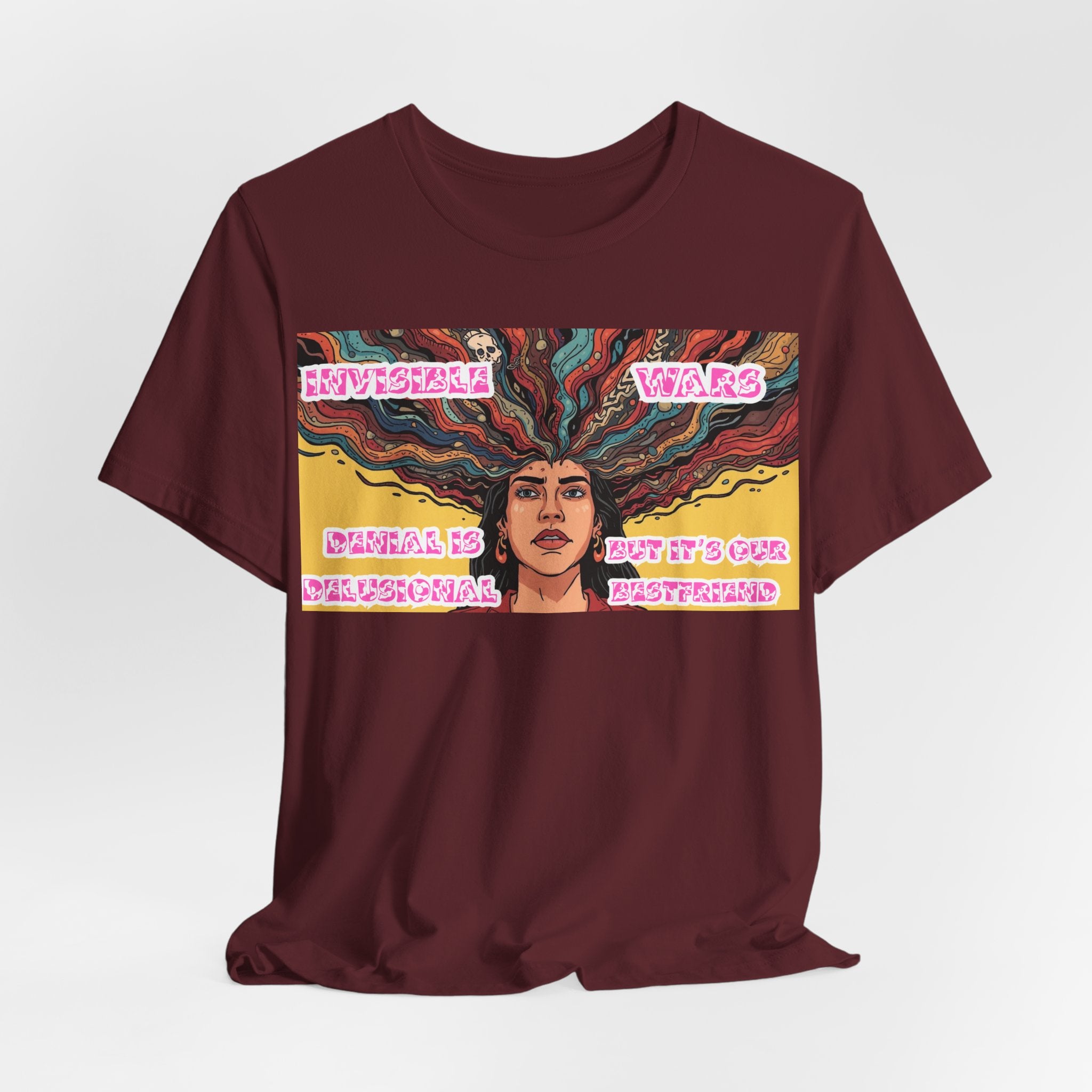 Women T-Shirt — Denial Is Delusional