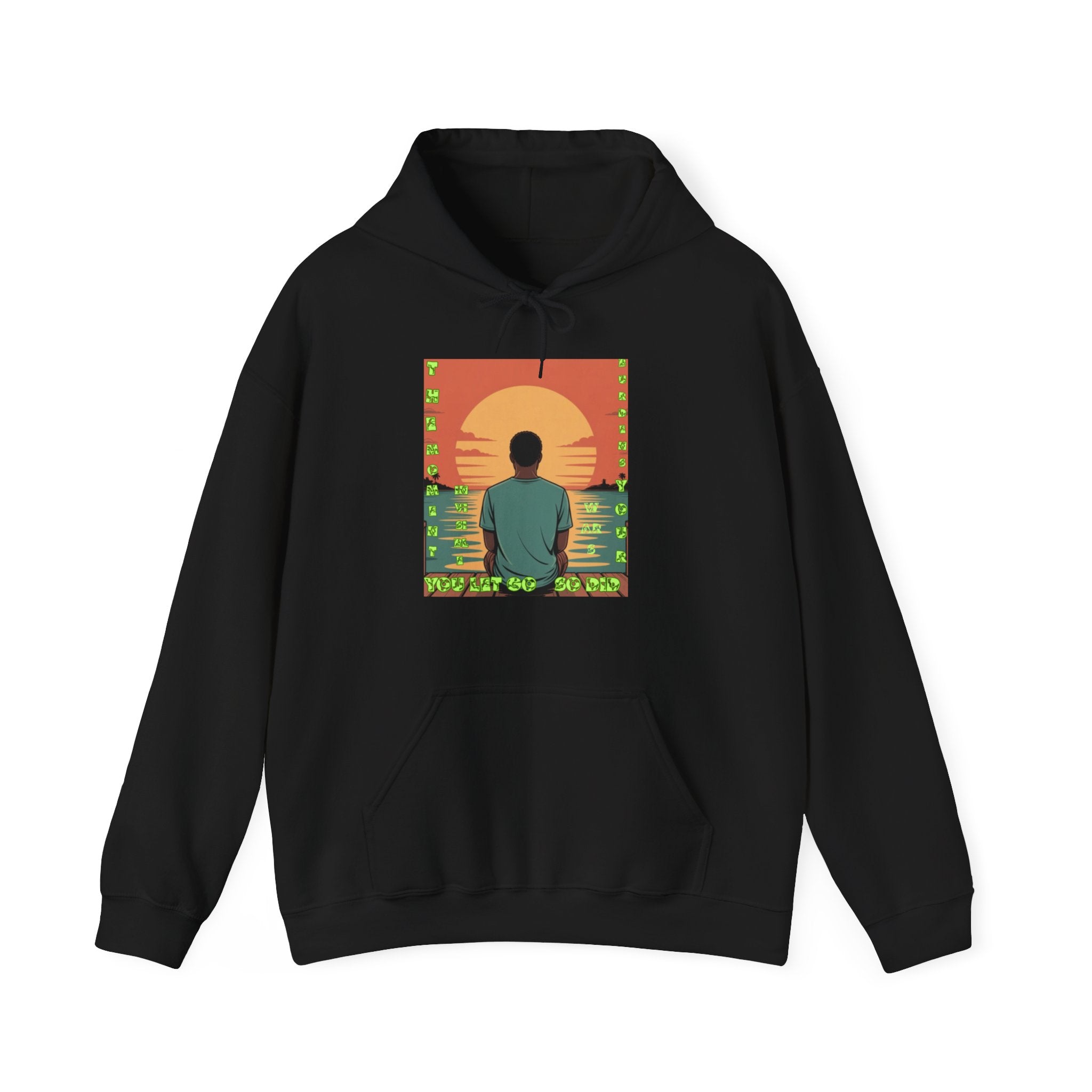 Men Hoodie — Just Let Go