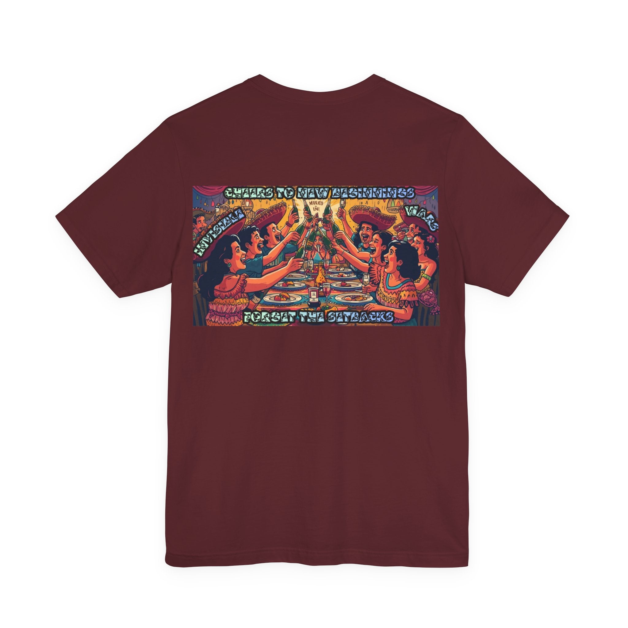 Women T-shirt - Cheers To New Beginnings