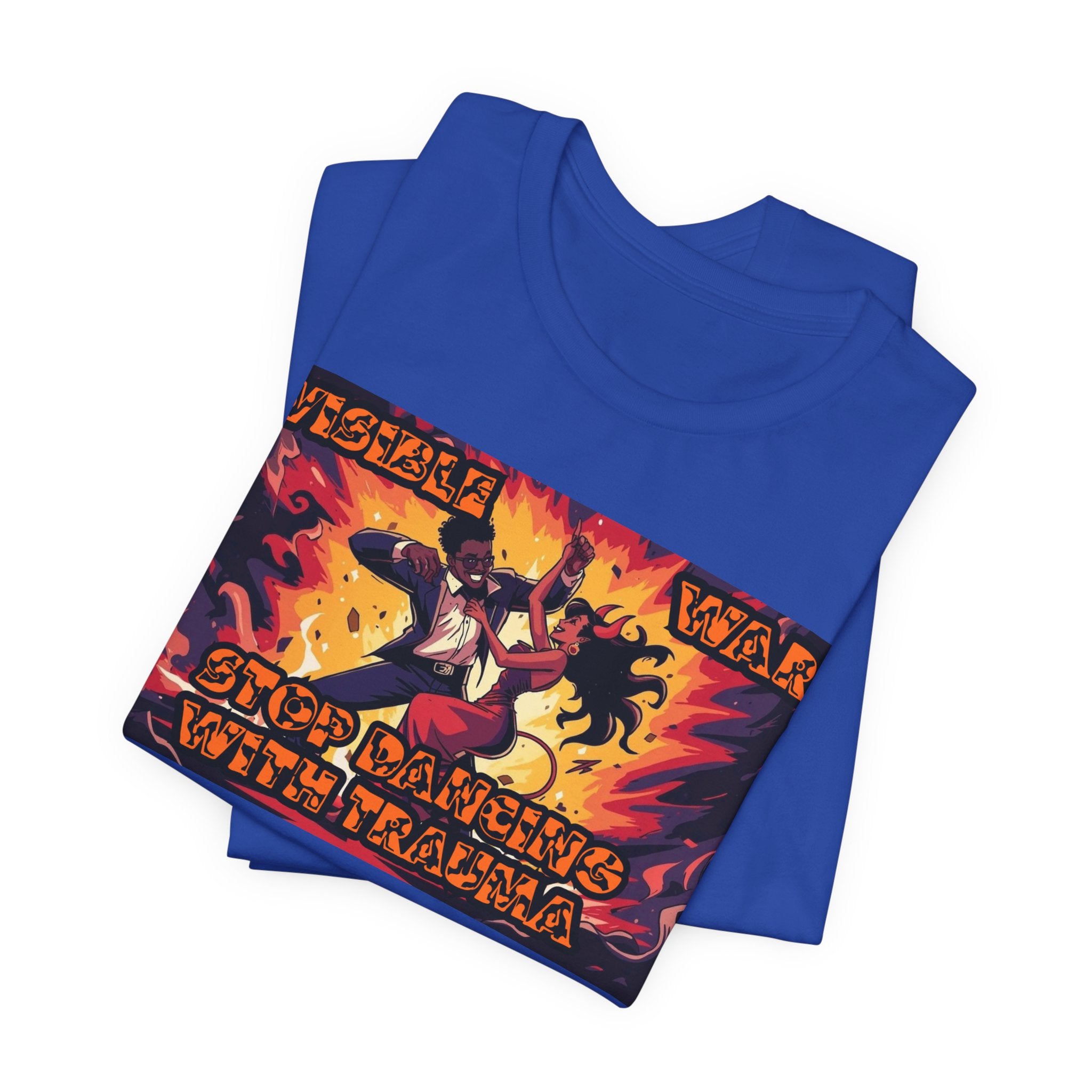 Men T-Shirt— Stop Dancing with Truama