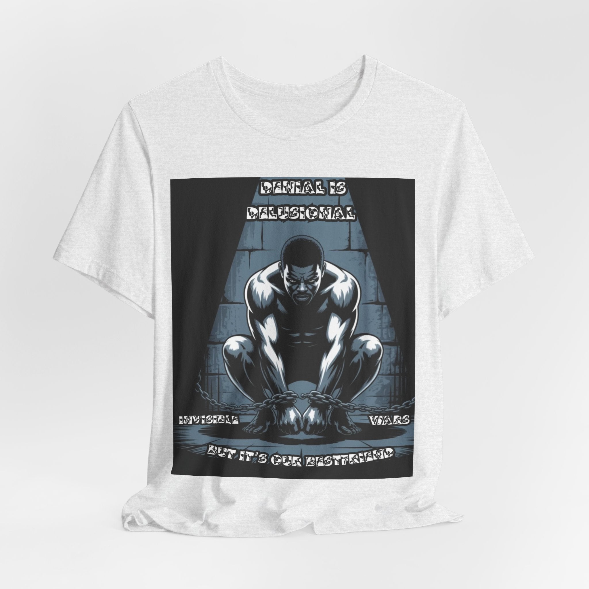 Men T-Shirt – -Denial is Delusional