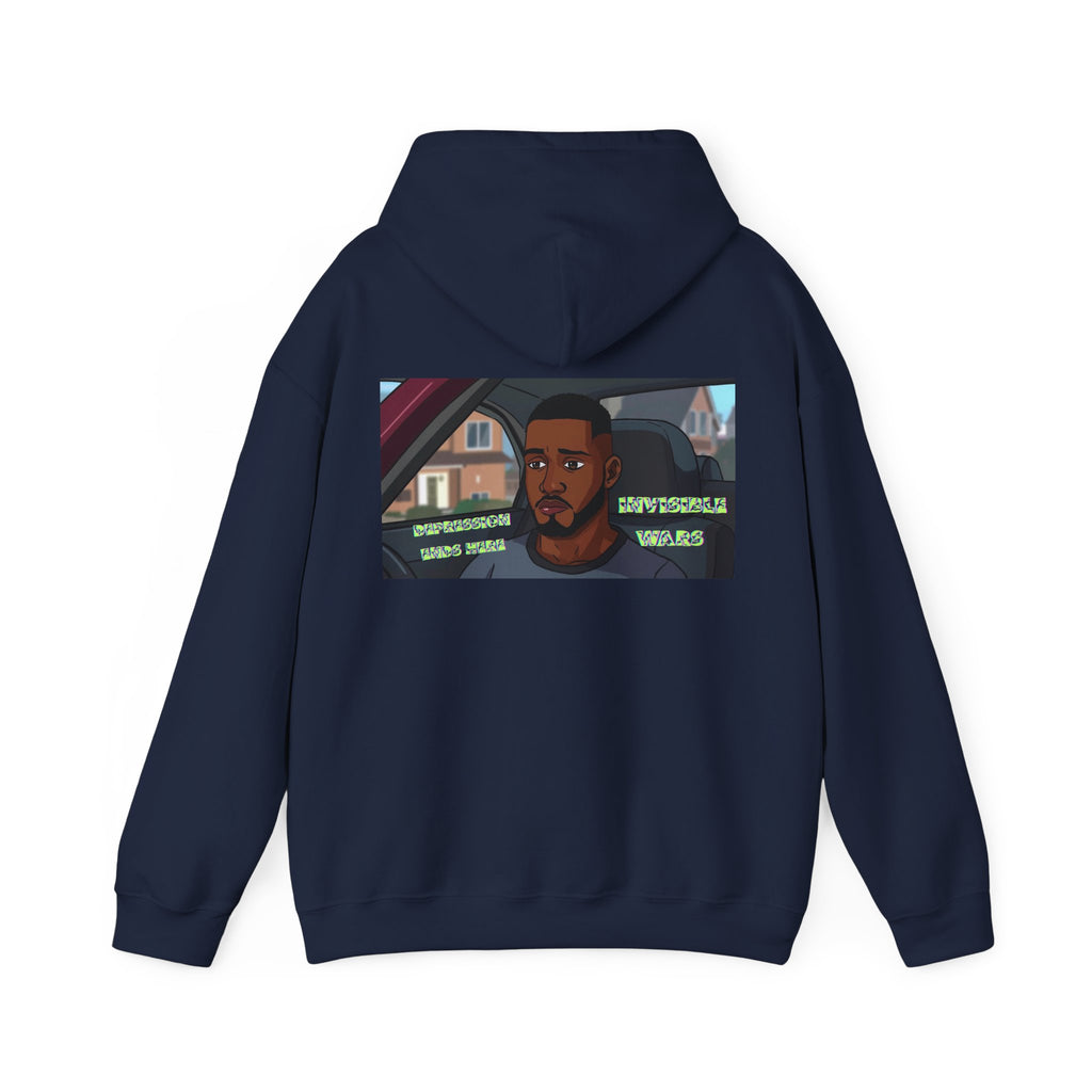 Men  Hoodie — Depression Ends Here