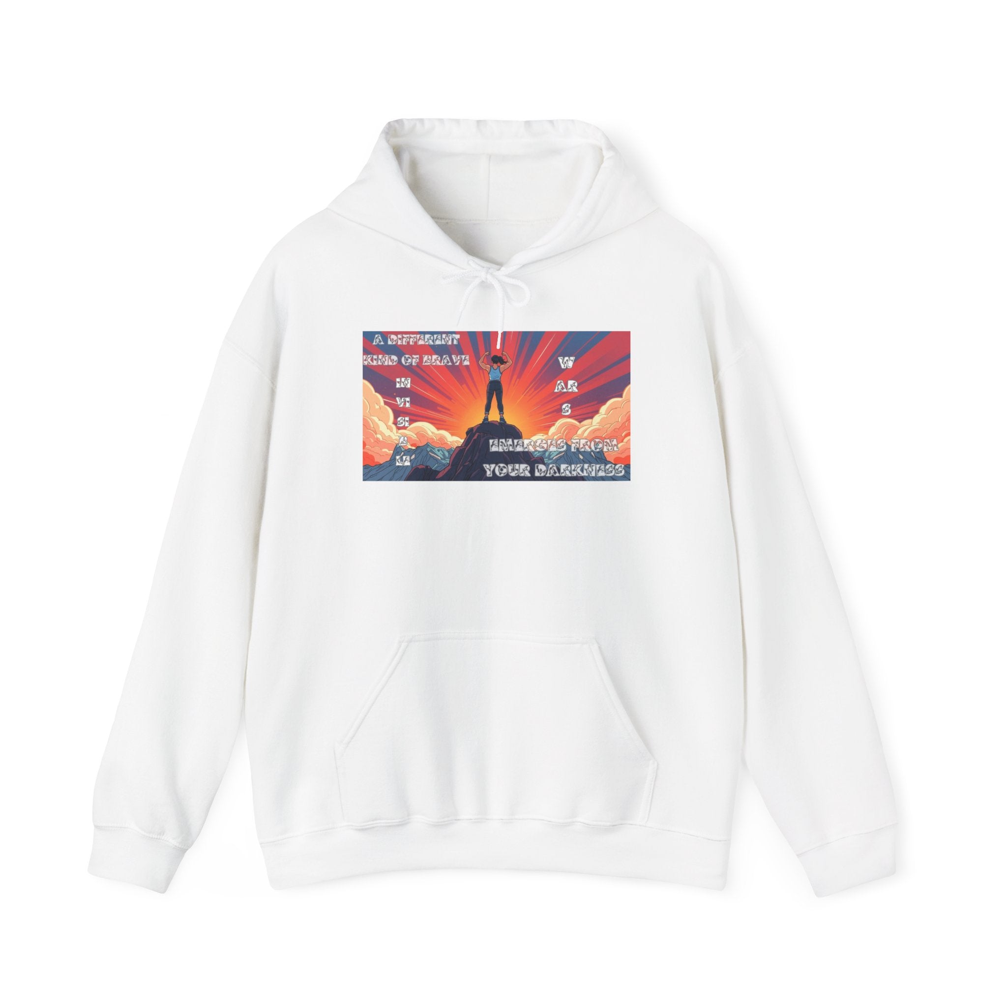 Women Hoodie —  A Different kinda Brave Emerges