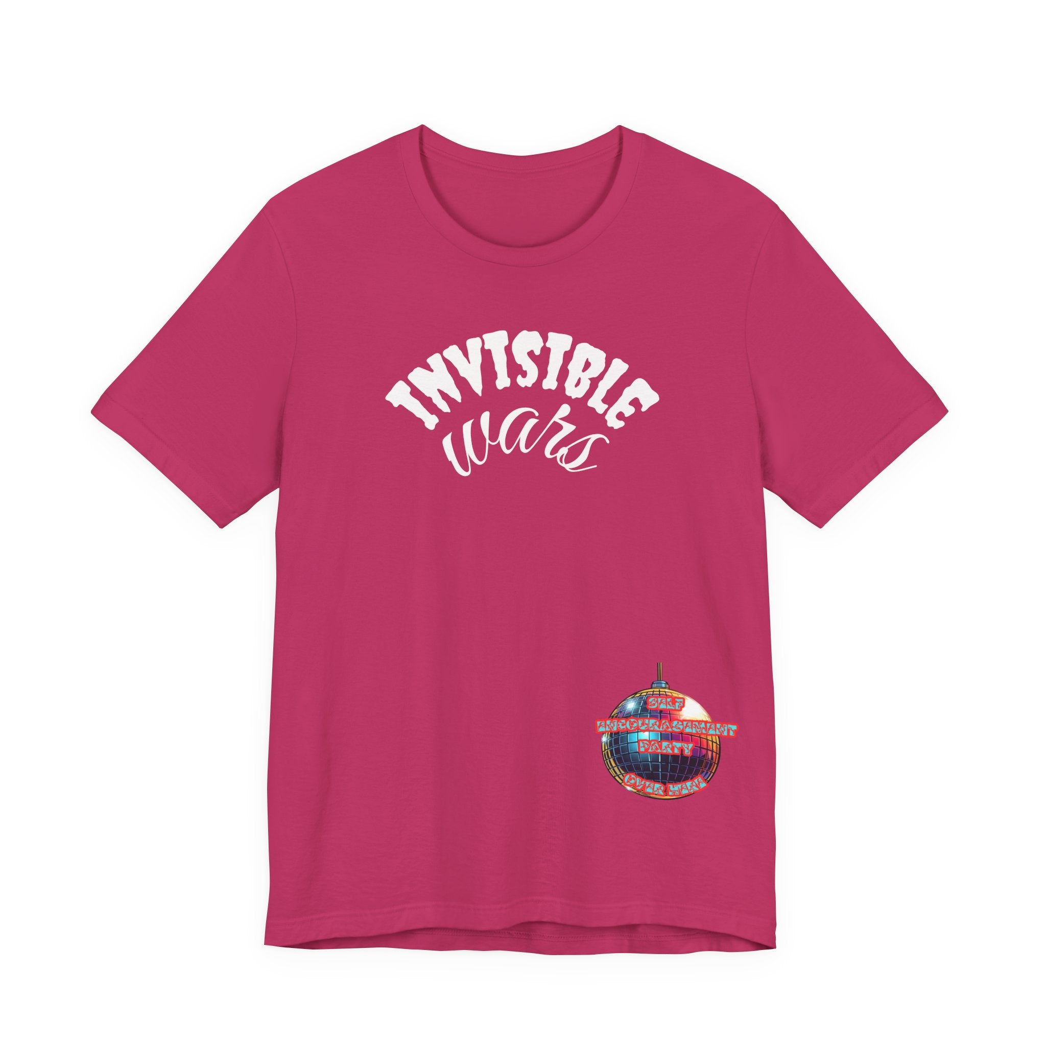 Women Invisible Wars T-Shirt — Encouragement Party Disco Ball