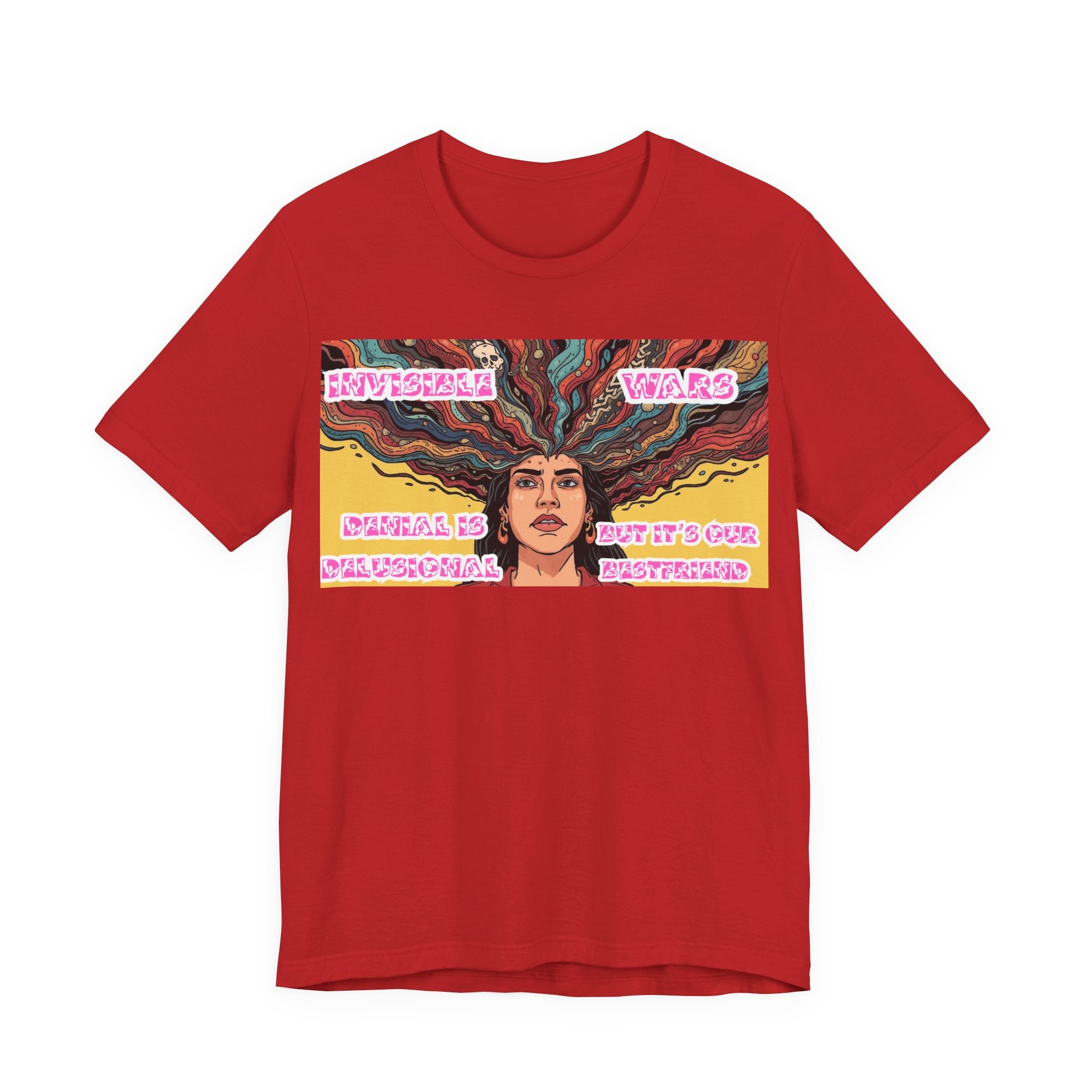 Women T-Shirt — Denial Is Delusional