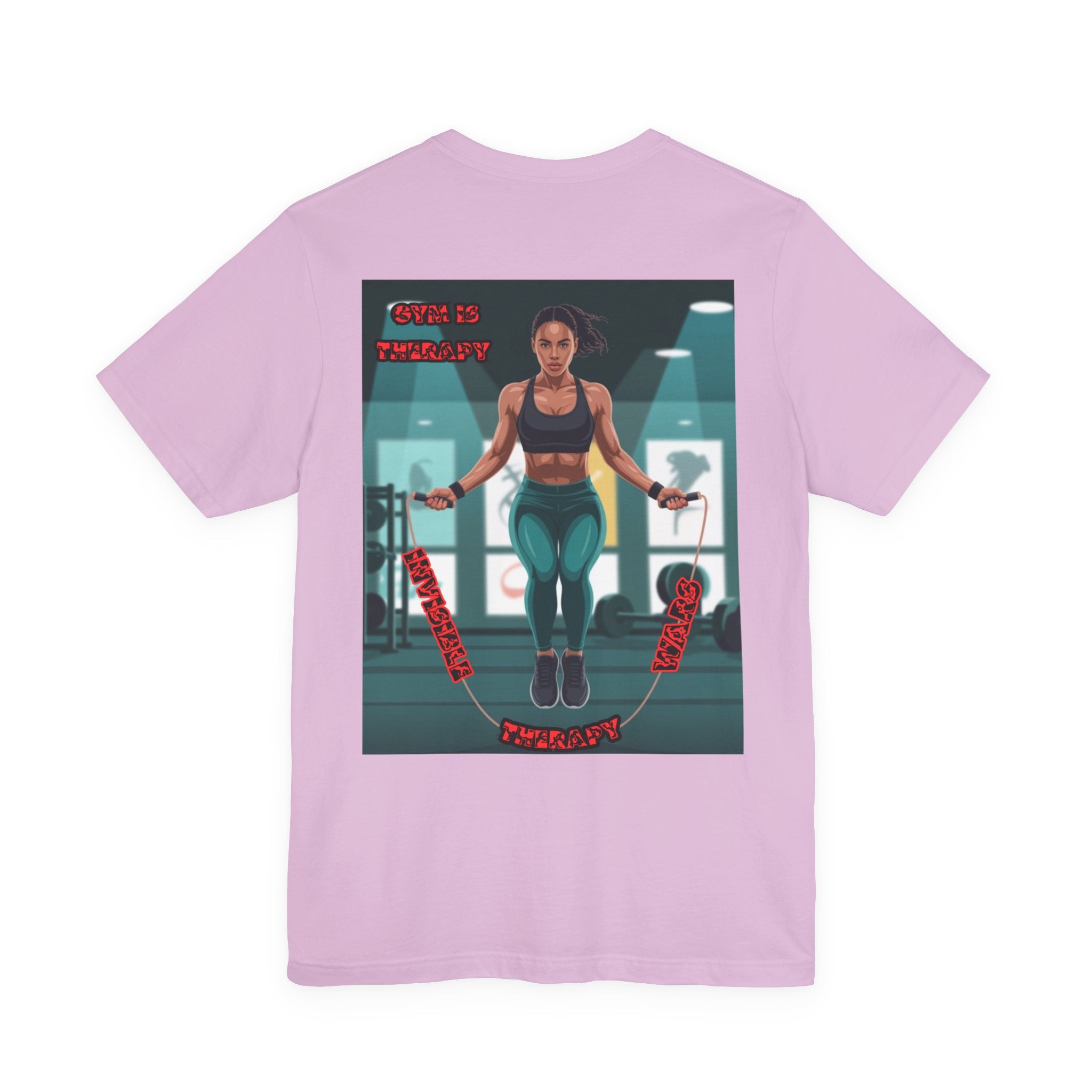 Women T-shirt — Gym is Therapy