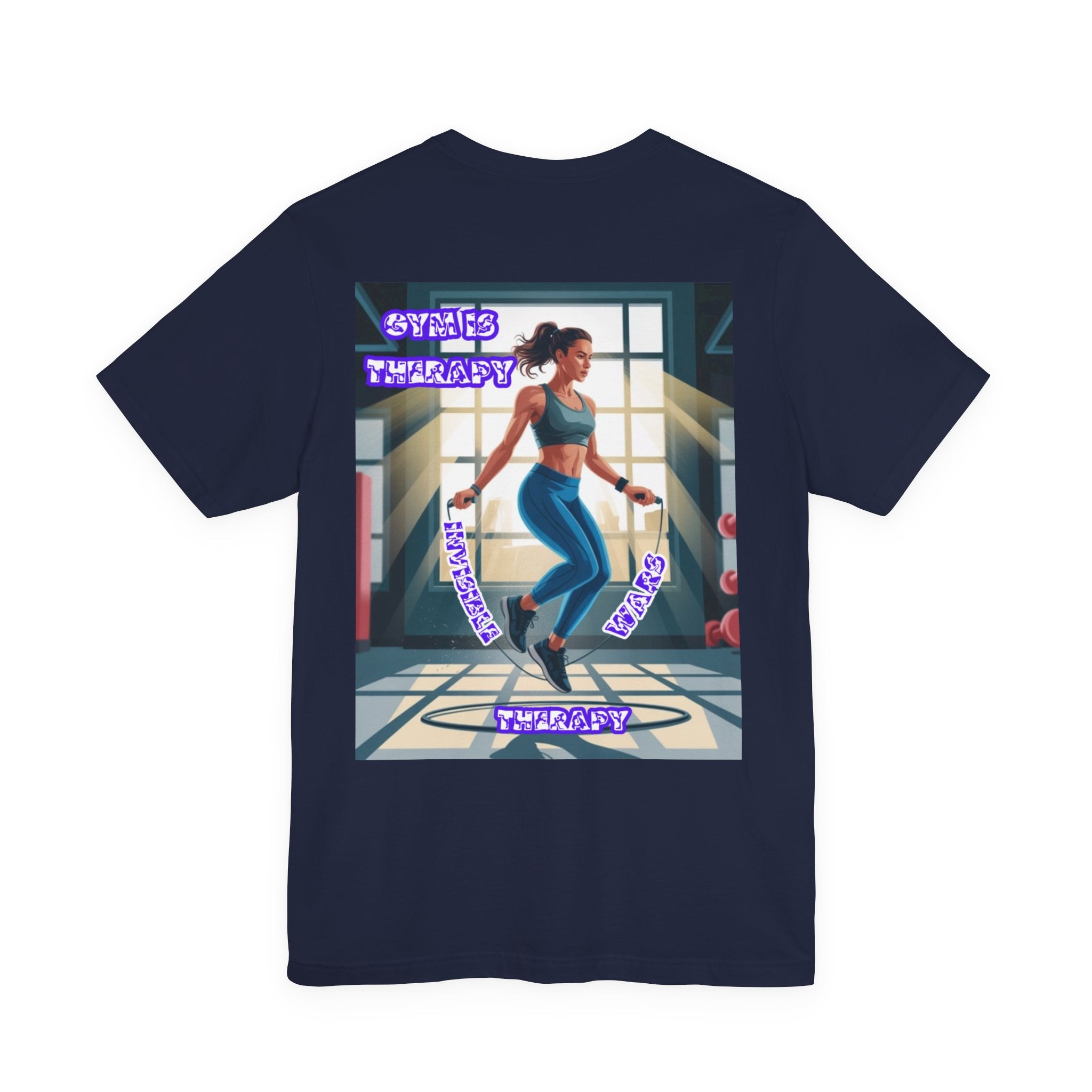 Women T-Shirt — Gym is Therapy