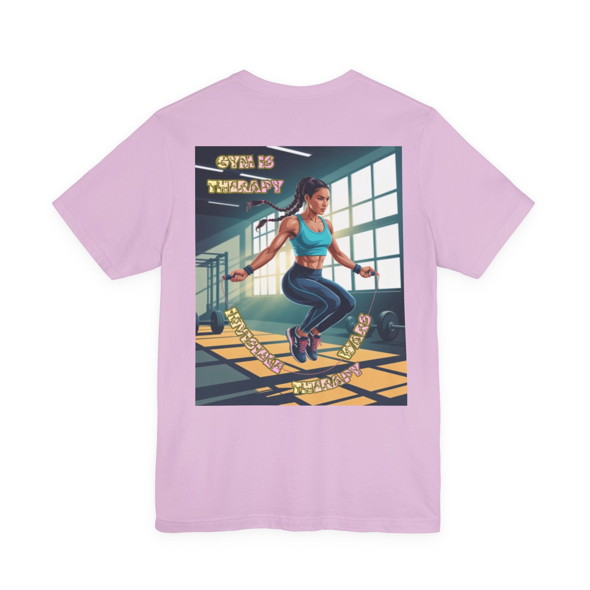 Women T-shirt — Gym is Therapy