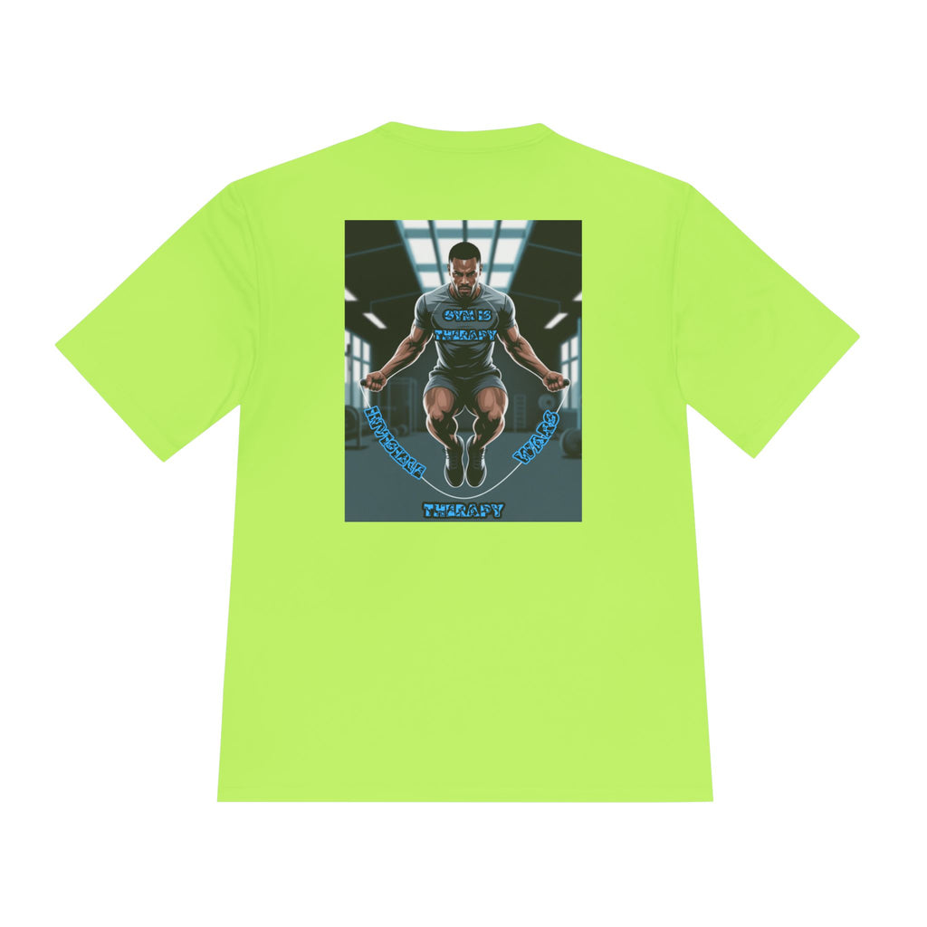 Men Fitness Graphic Shirt —Gym is therapy