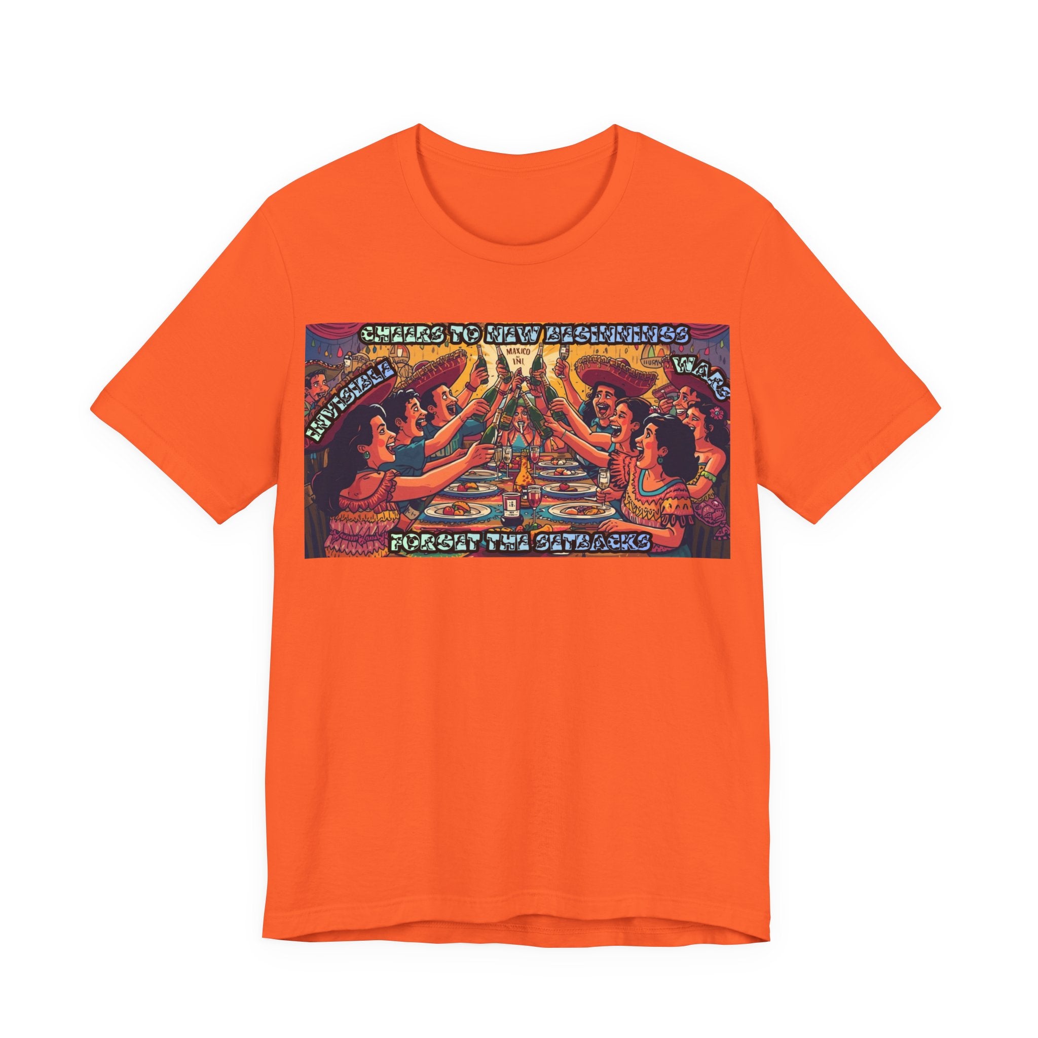 Women T-Shirt-Cheers to New Beginnings