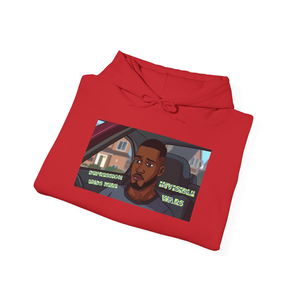 Men  Hoodie — Depression Ends Here