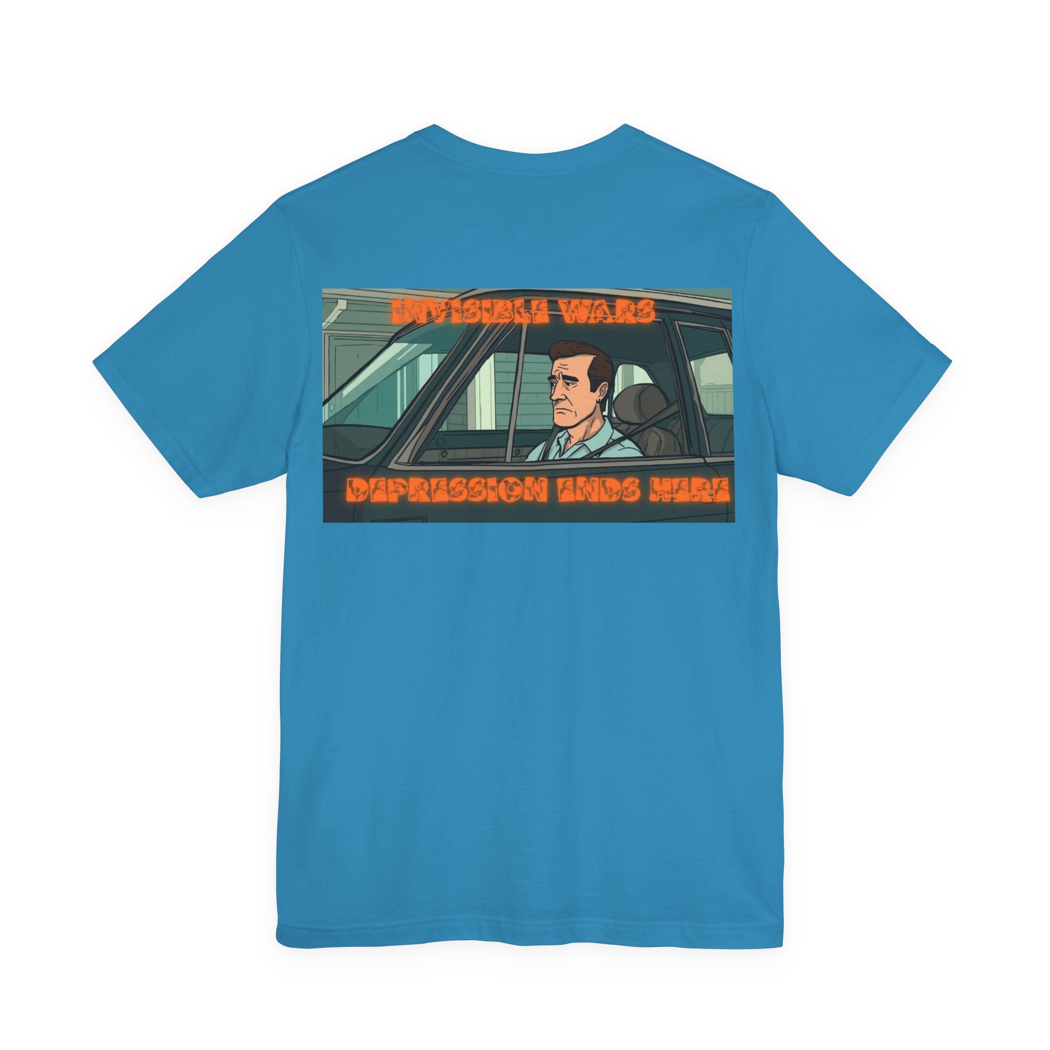 Men T-shirt - Depression Ends Here