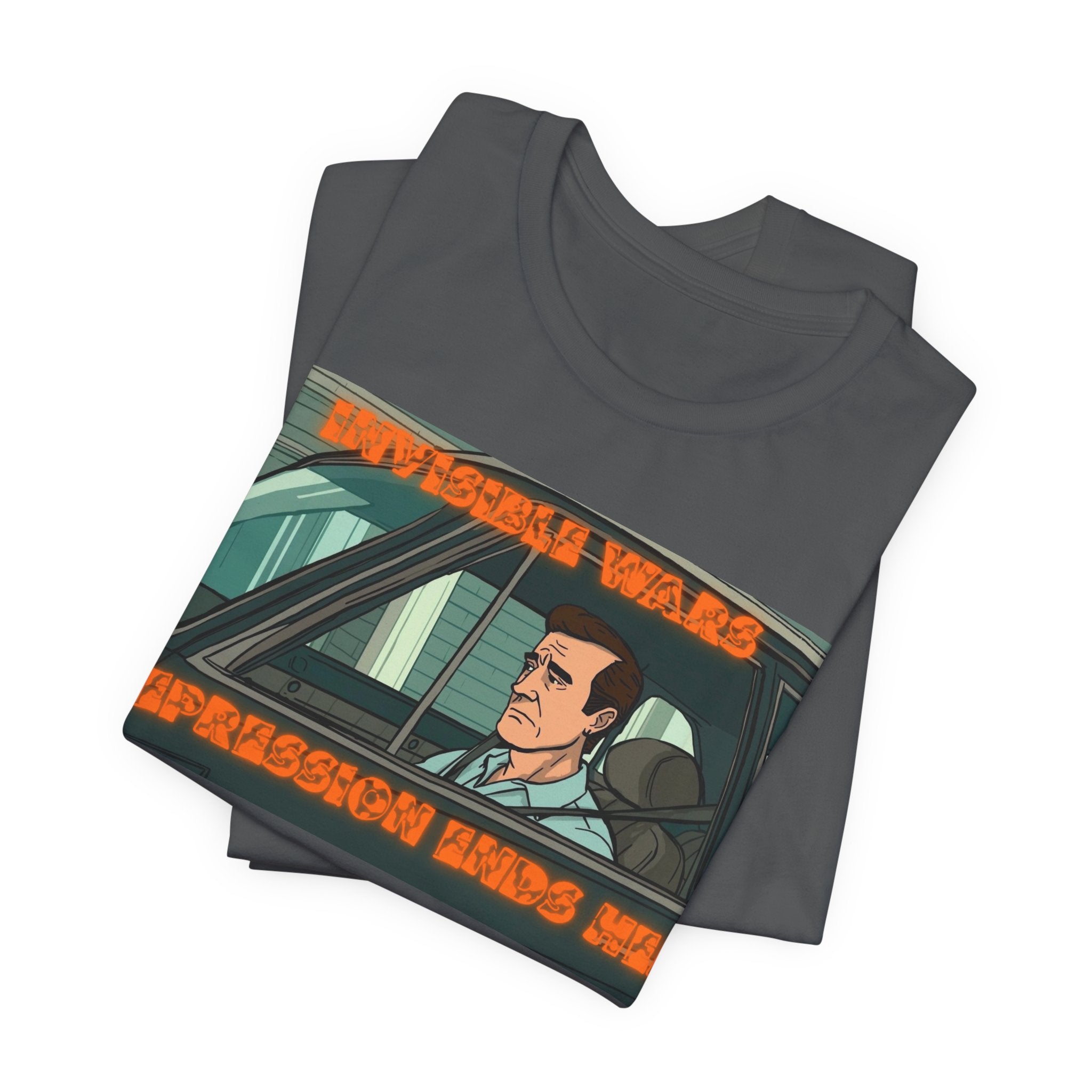 Men  T-Shirt — Depression Ends Here