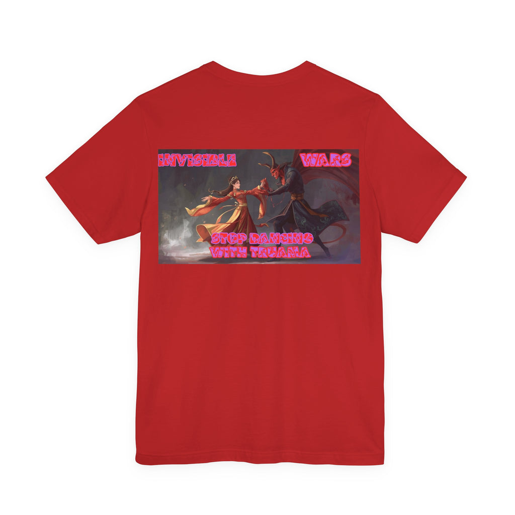 Women T-shirt  — Stop Dancing with Truama