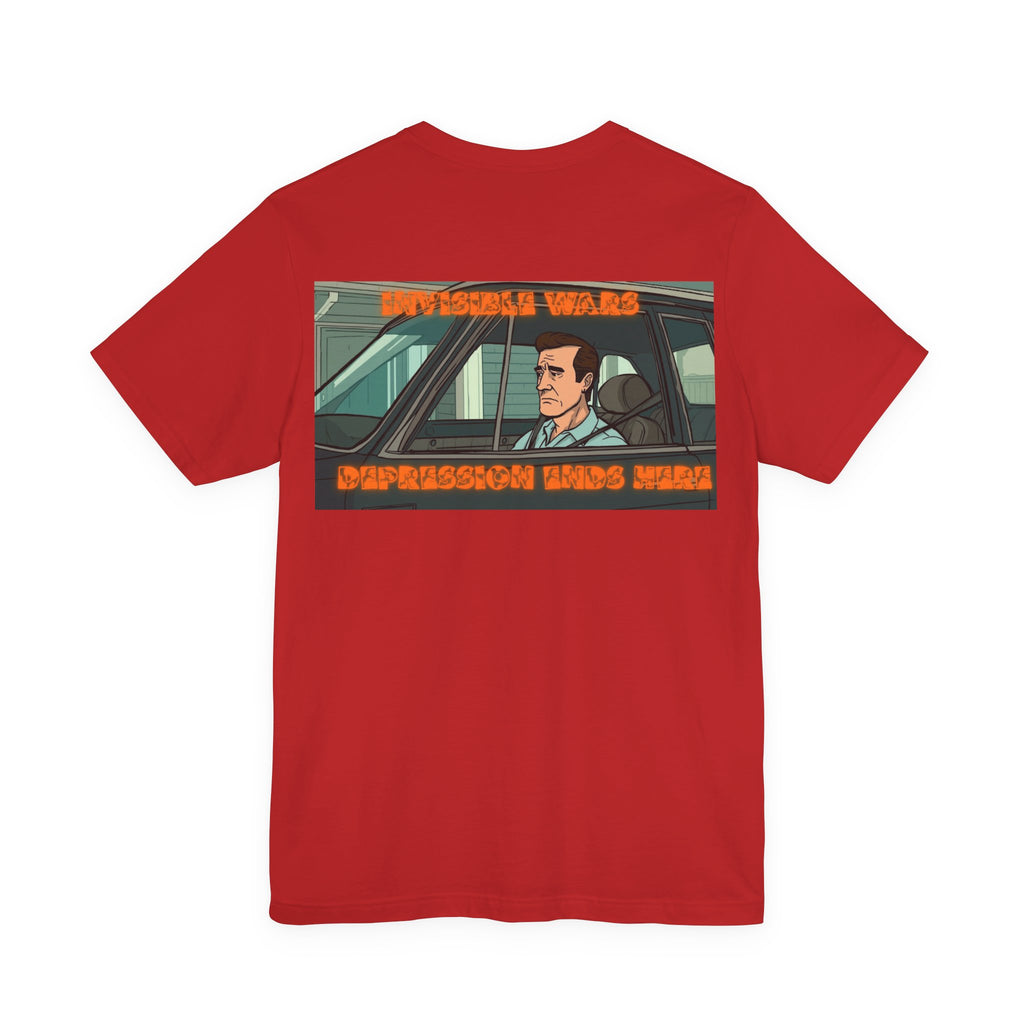 Men T-shirt - Depression Ends Here