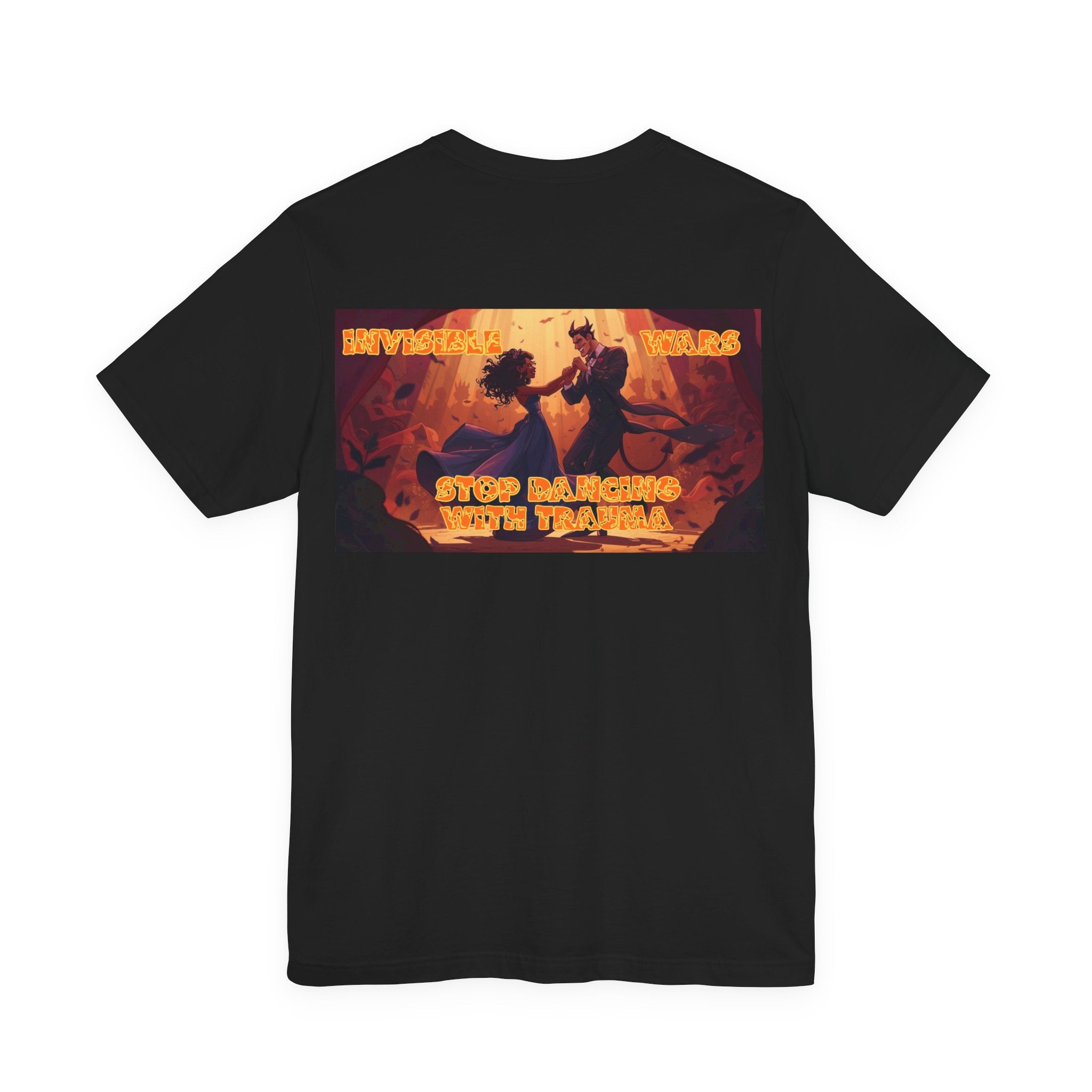 Women T-shirt  — Stop Dancing with Truama